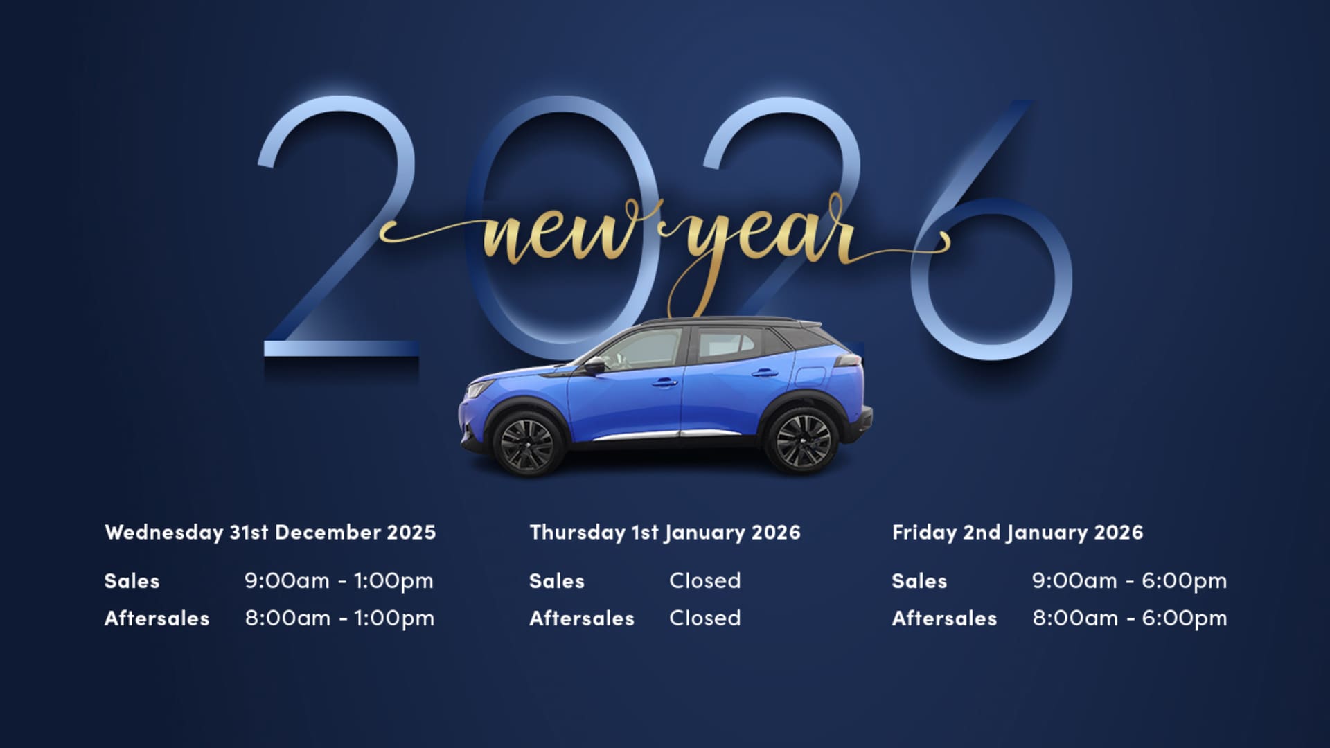 Happy New Year 2026 from Frosts