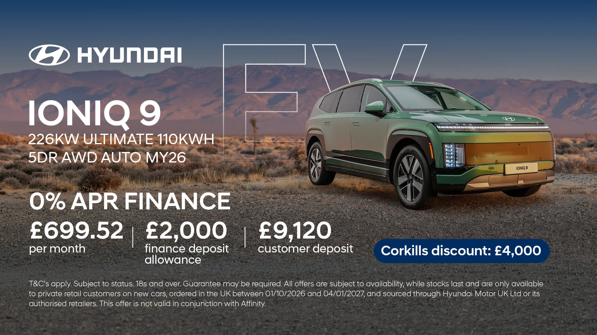 IONIQ 9 EV Q4 OFFER