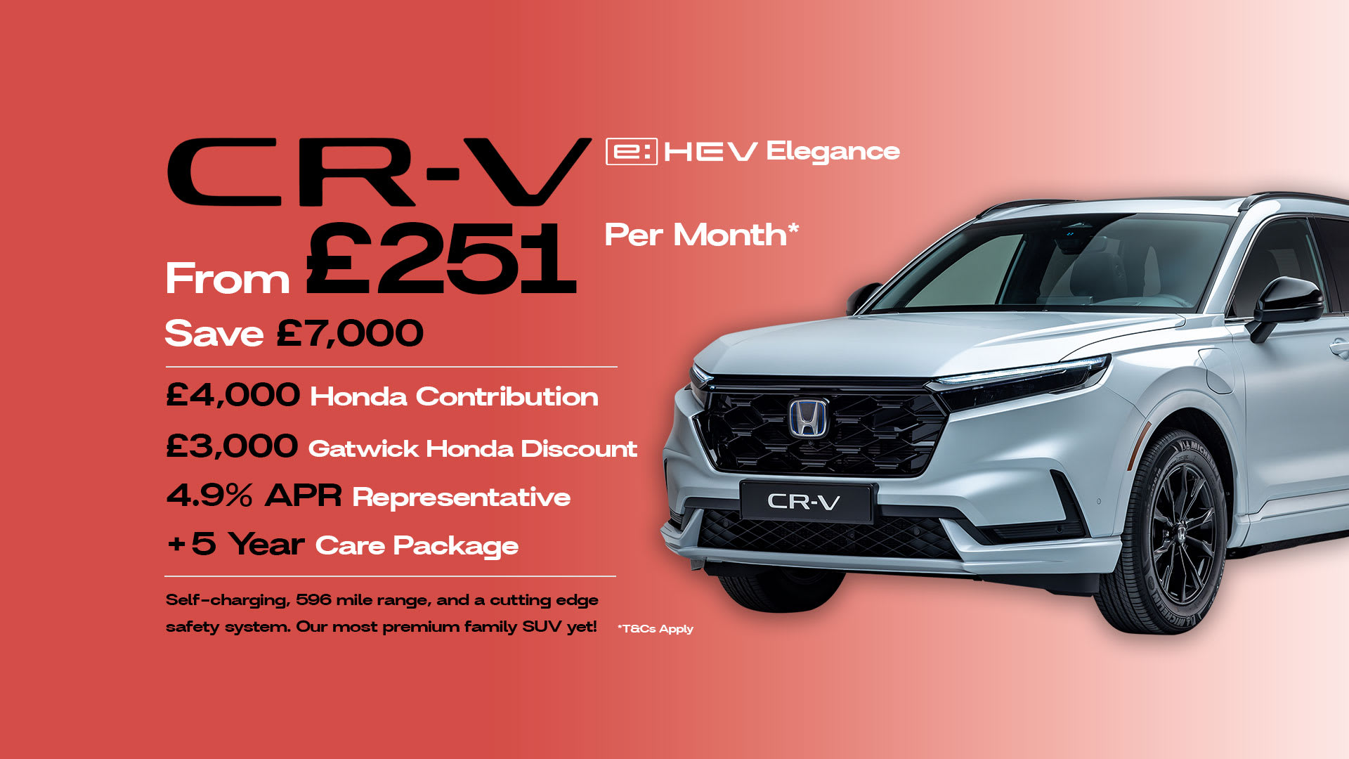 Honda CRV Elegance Finance Offer