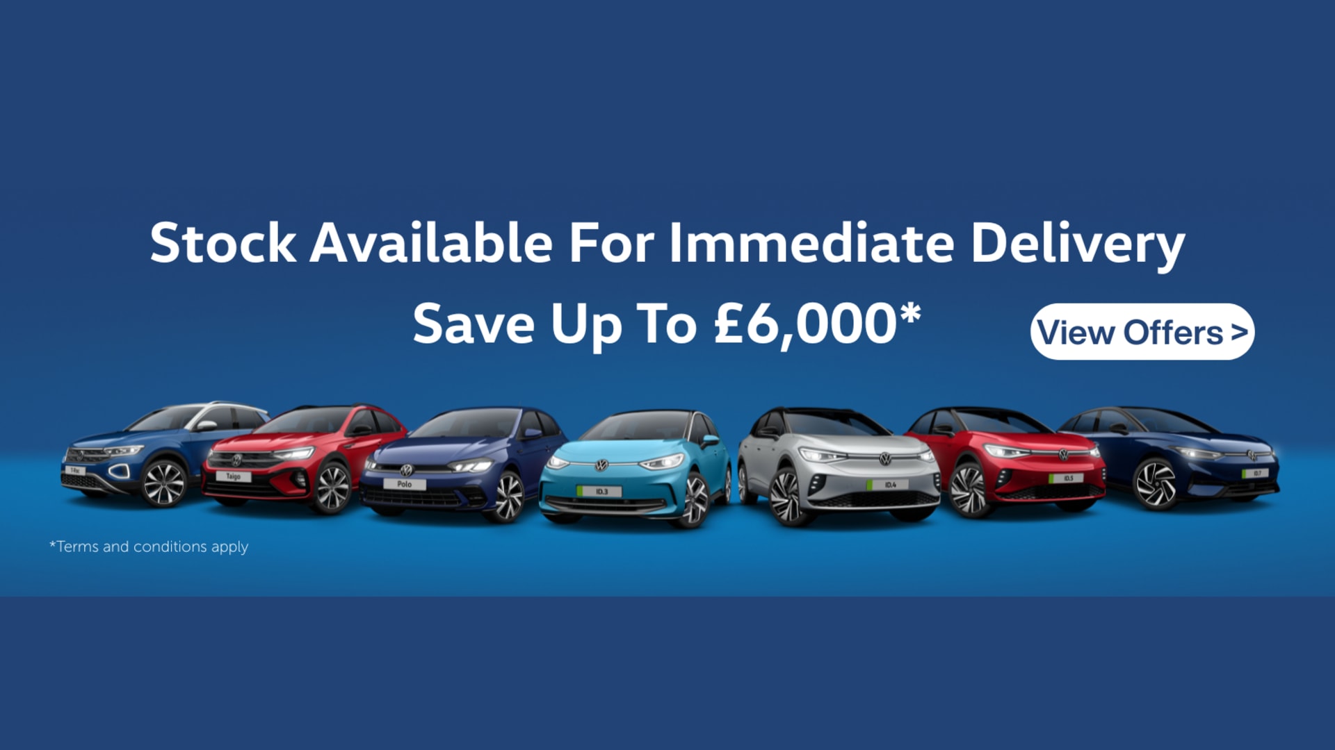 Volkswagen Available For Immediate Delivery