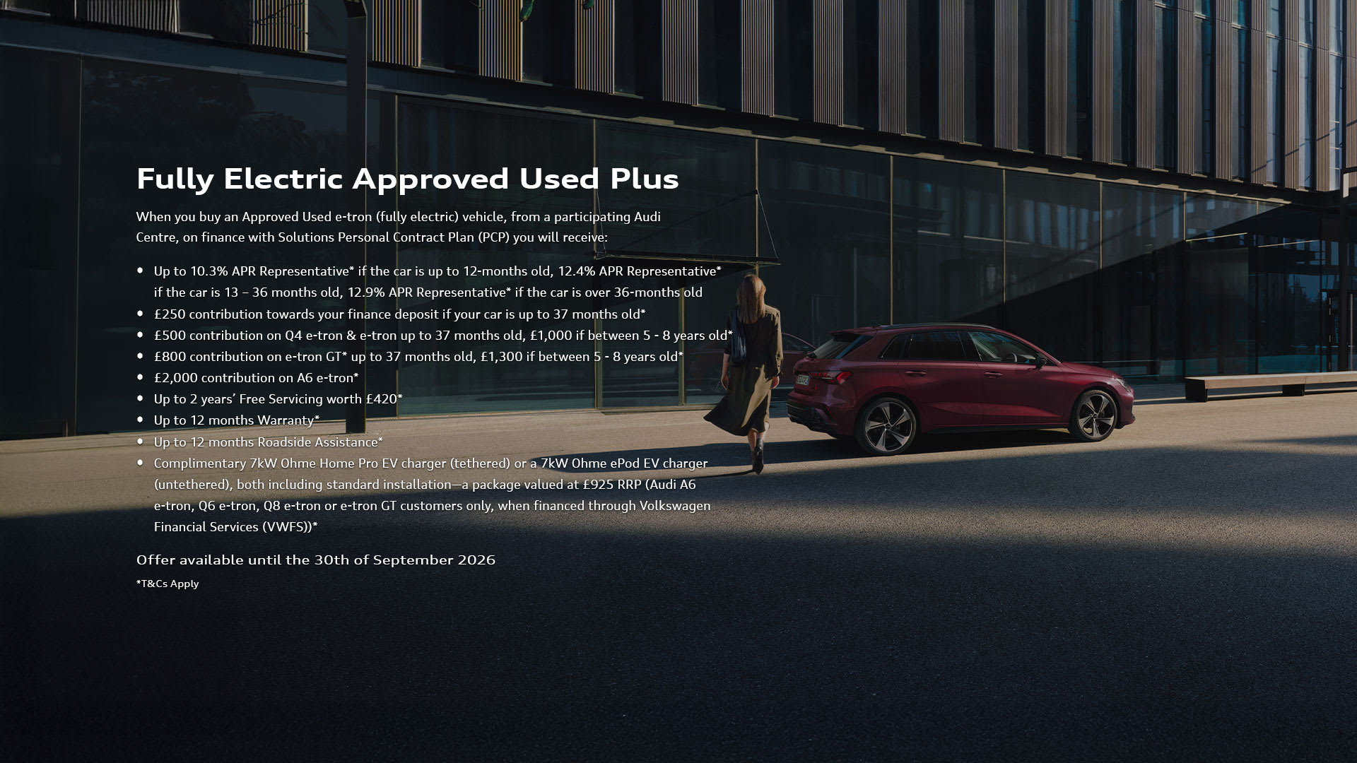 Audi Approved Used e-tron Offer