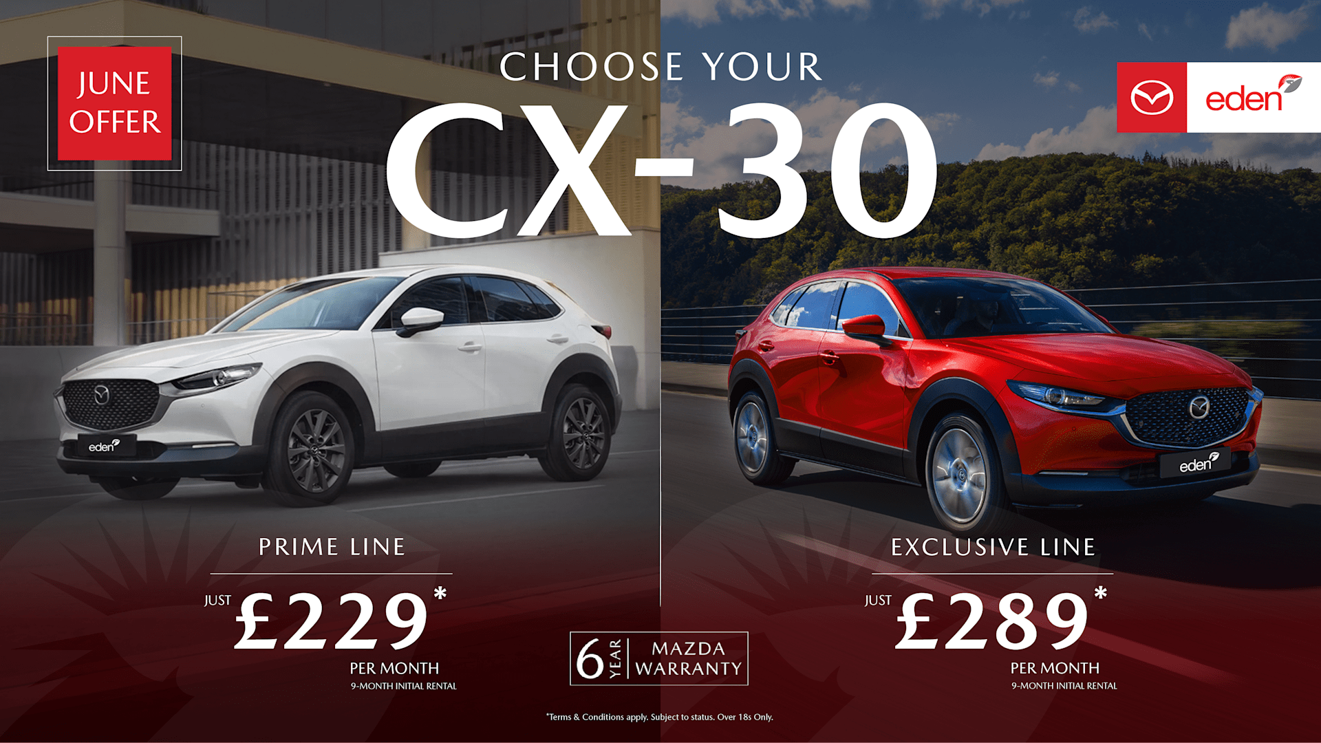 Choose Your Mazda CX-30