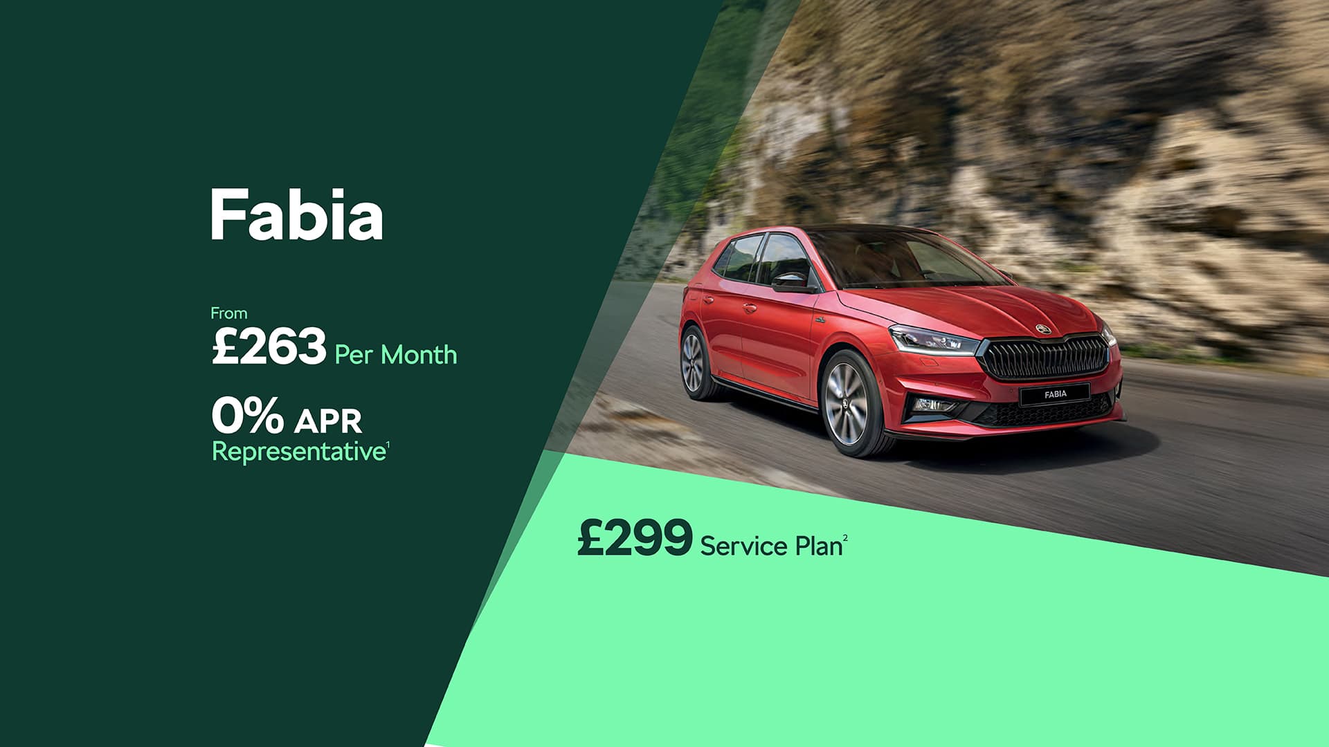 Fabia 0% APR Finance Offer