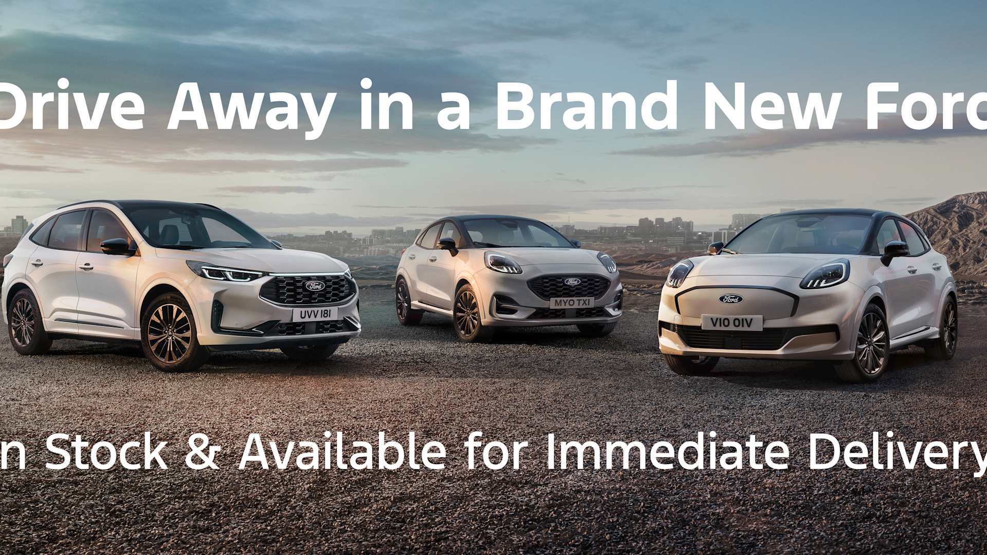 Brand New 75-Plate Fords In Stock Now!