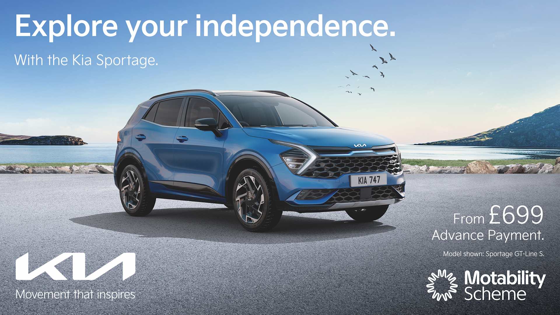 Sportage Motability Q3 25