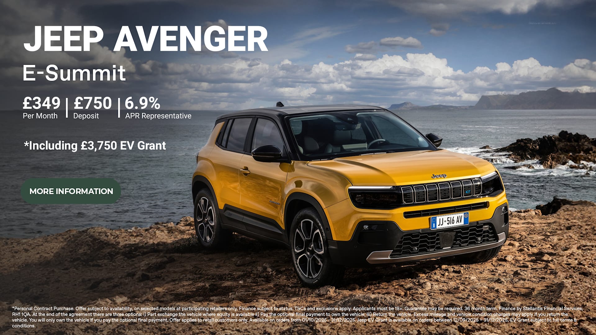 Jeep Avenger EV Grant