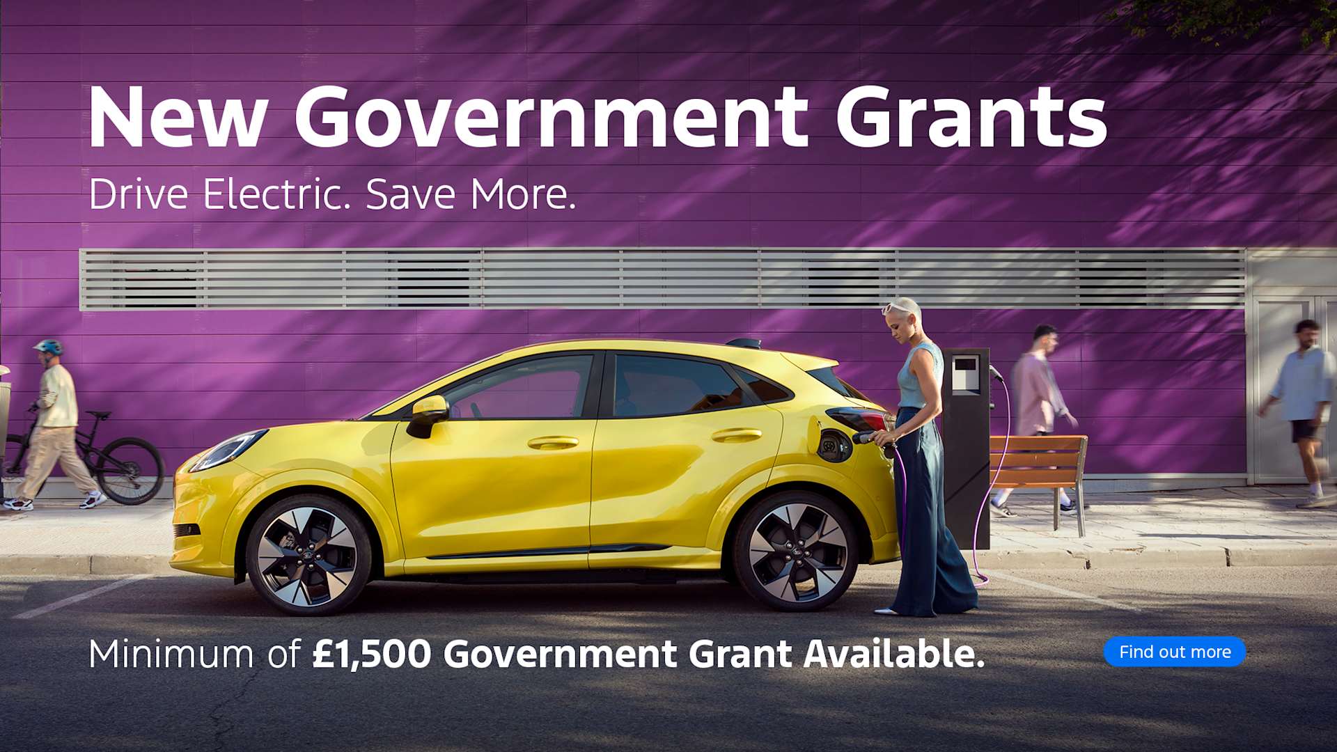 New Government Grants for Electric Fords