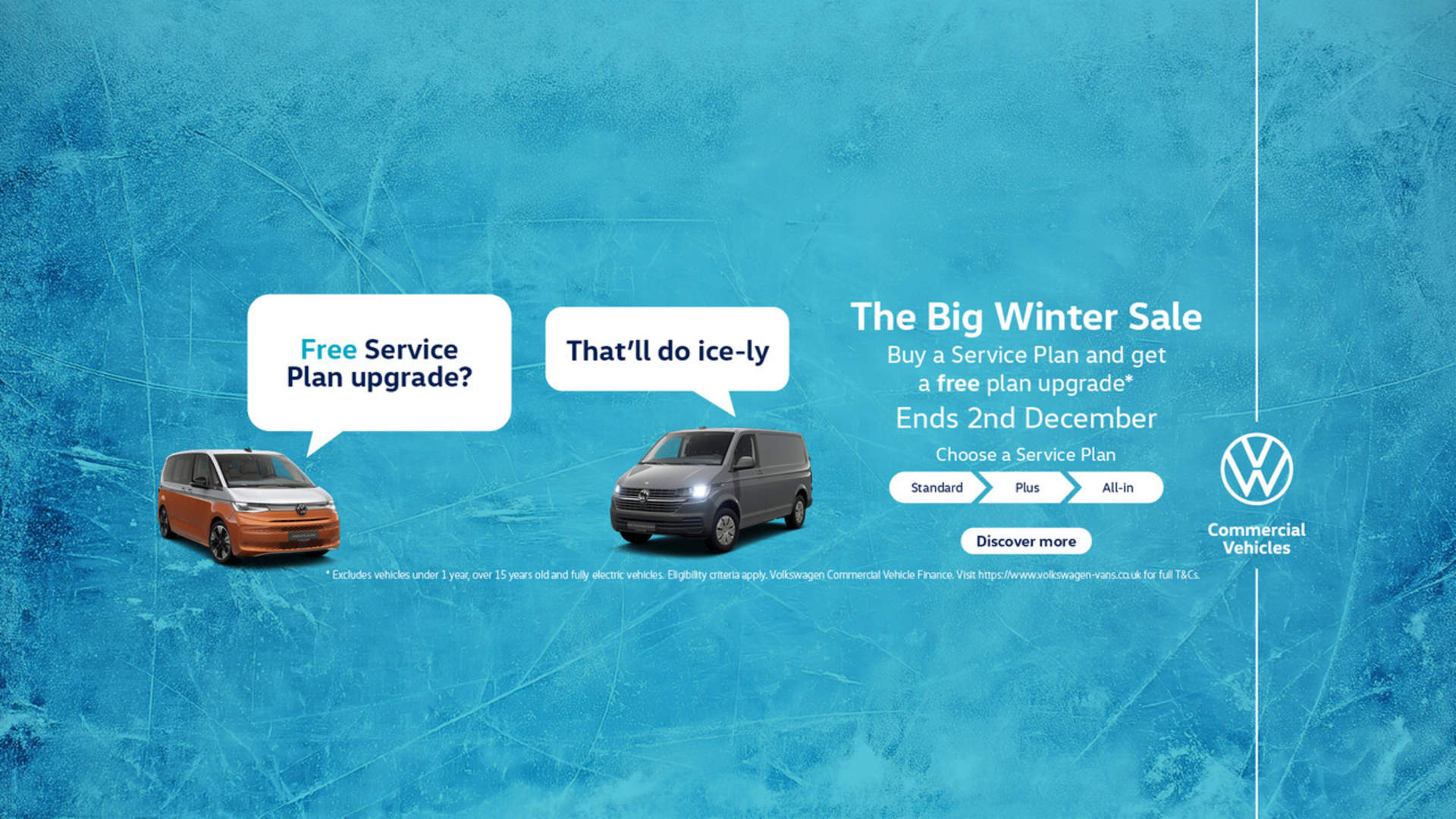 Q4/25 VWCV Service Plan Upgrade