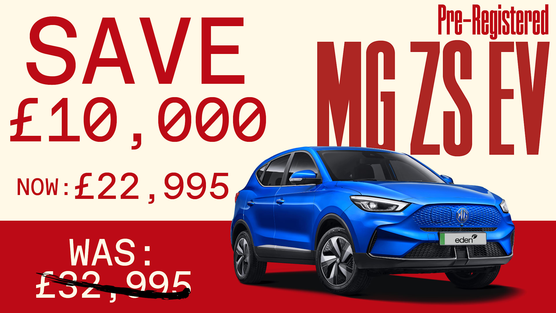 Pre-reg MG ZS Offer
