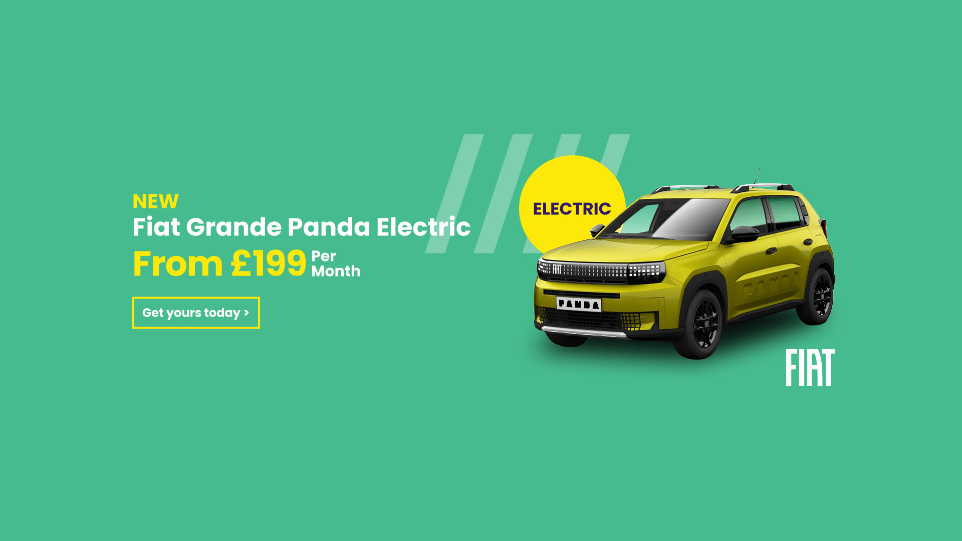 Fiat Grande Panda Electric From £199 Per Month 
