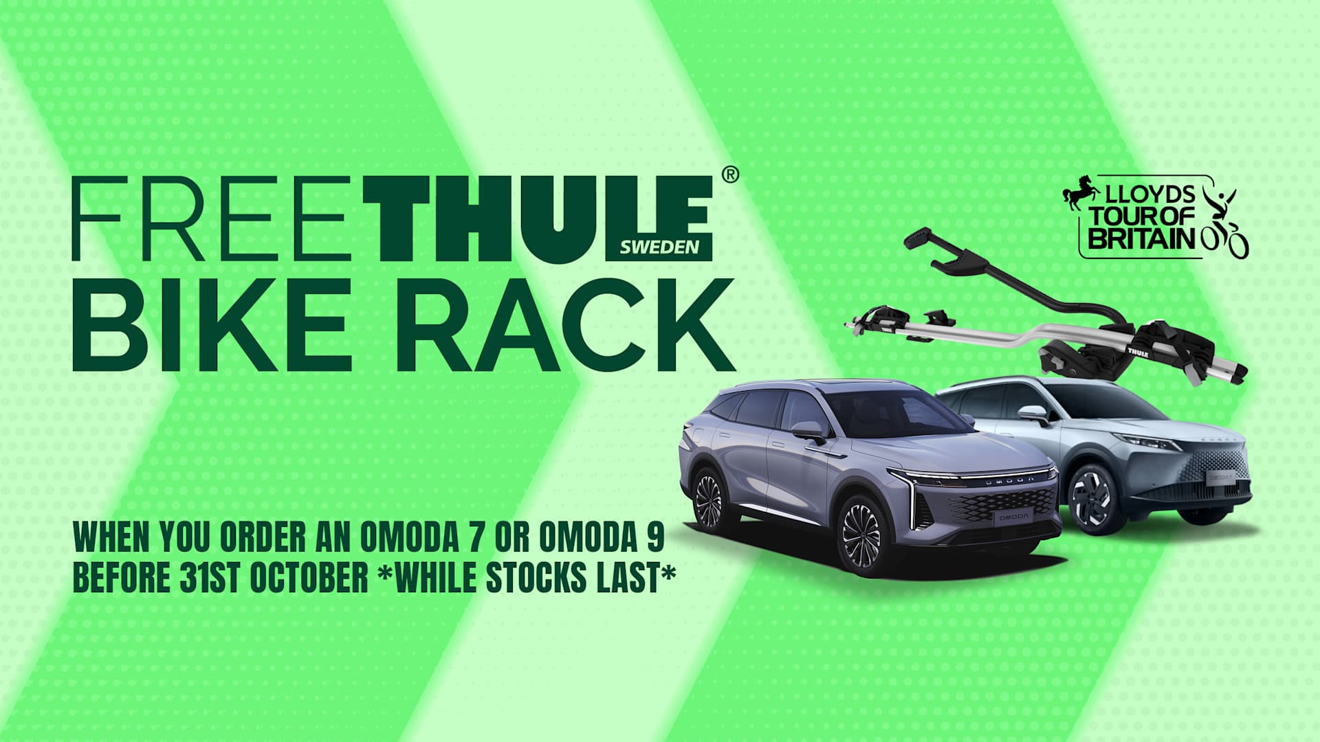 Free Thule Bike Rack - Extended