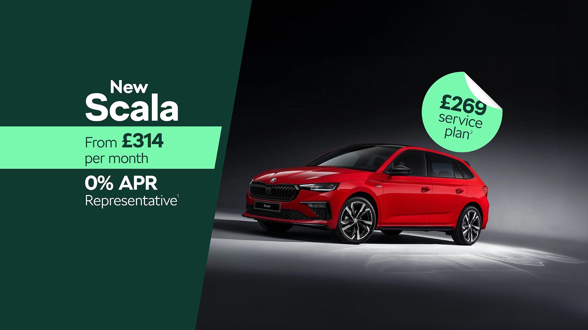 Scala 0% APR Finance Offer