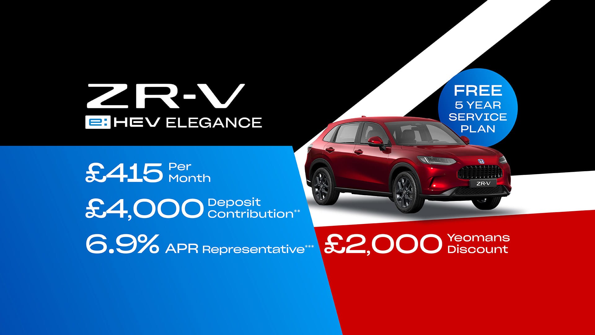 Honda ZR-V Finance Offer