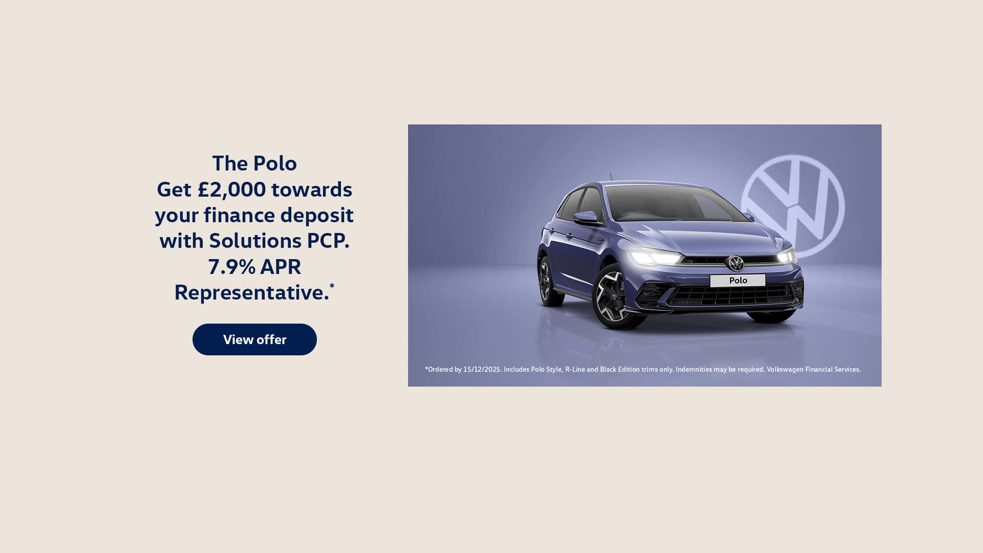 The Polo Q4 New Car Offer 