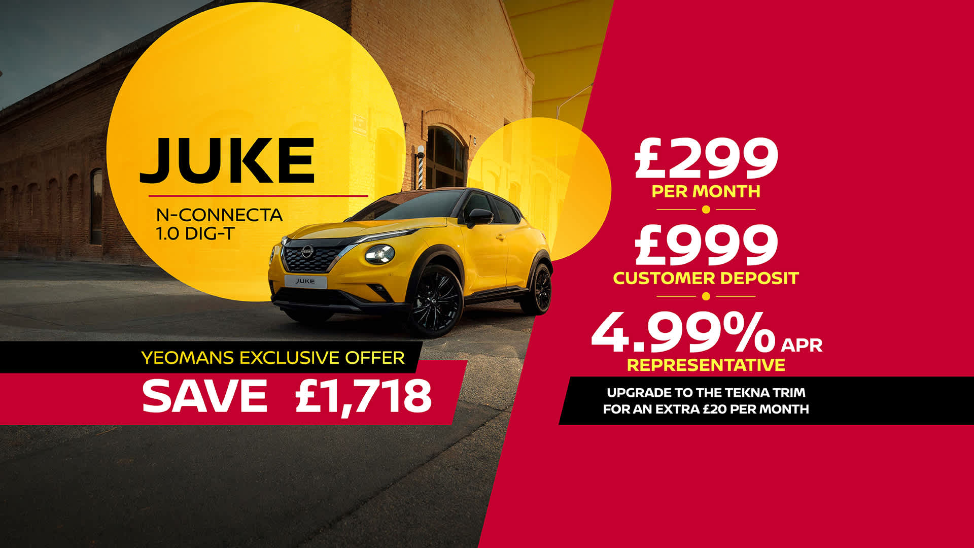 New Nissan Juke Finance Offer