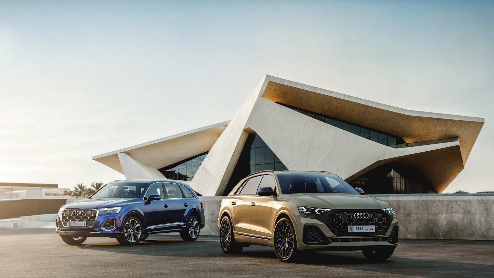 The new Audi Q7 and Q8