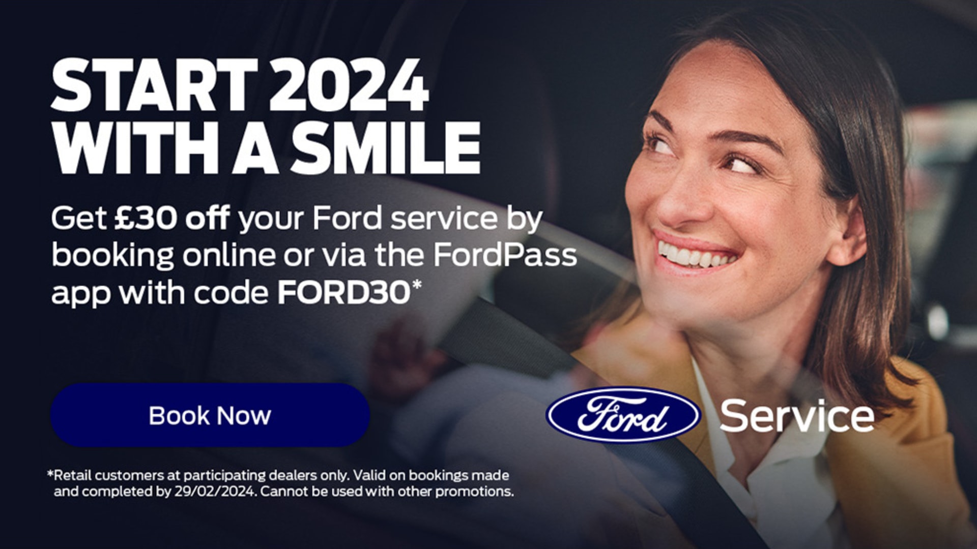 Gates Ford £30 Off Service 