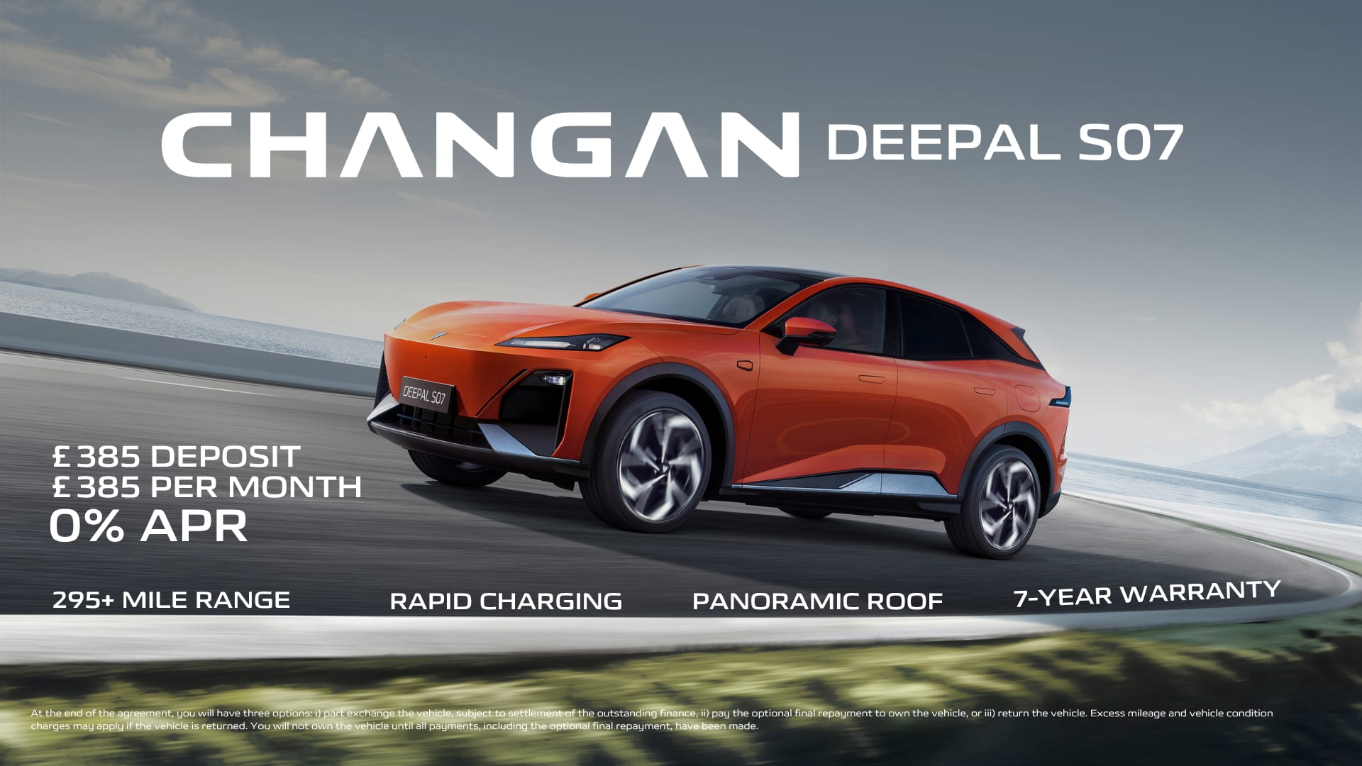 Changan Deepal S07 0% APR Offer