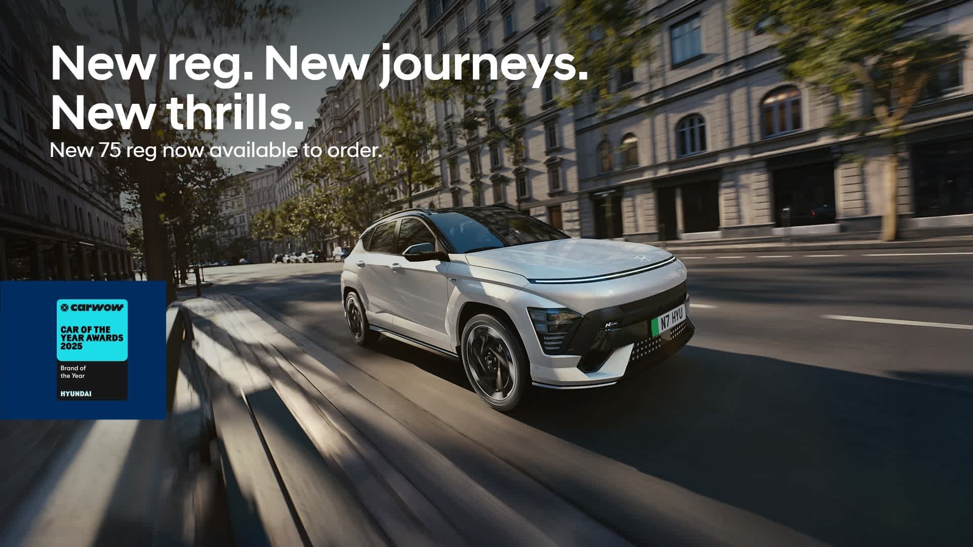 New 75 Plate Hyundai 