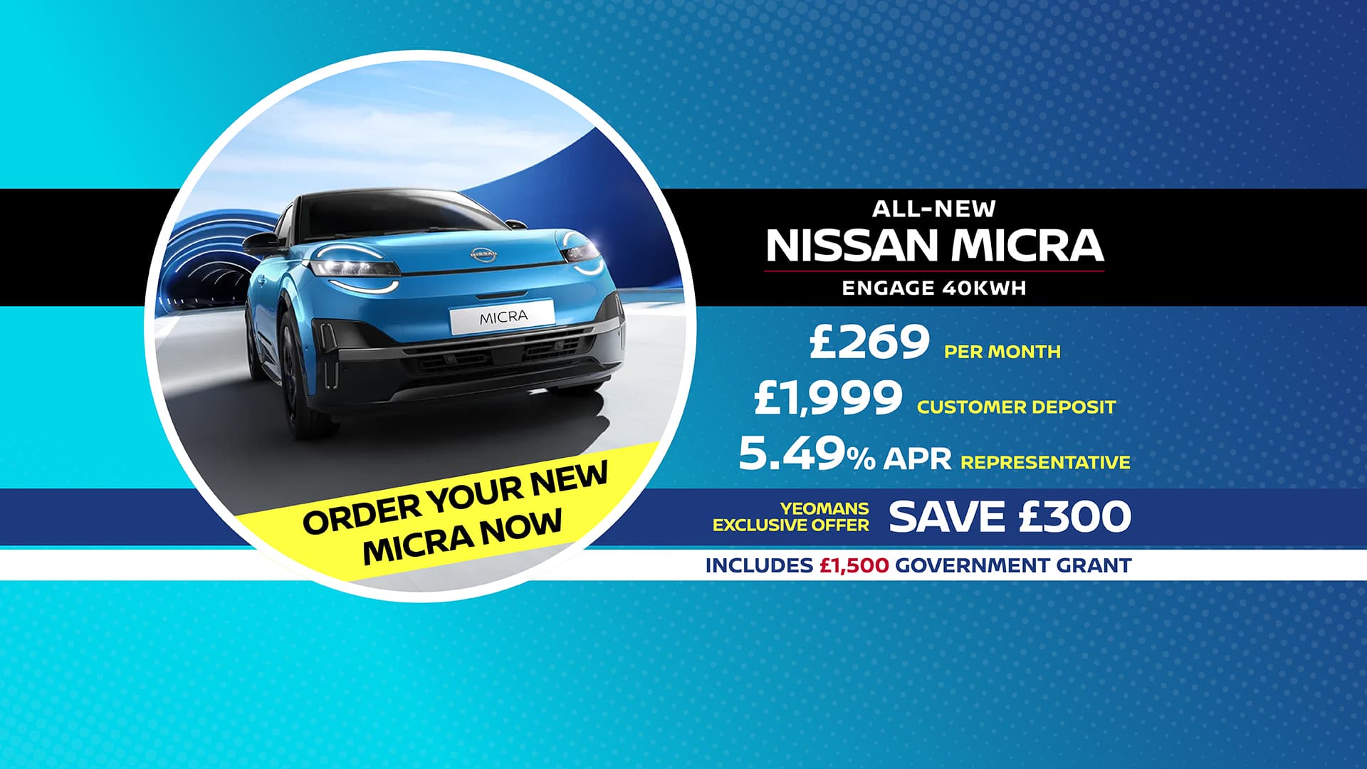 All New Micra Finance Offer