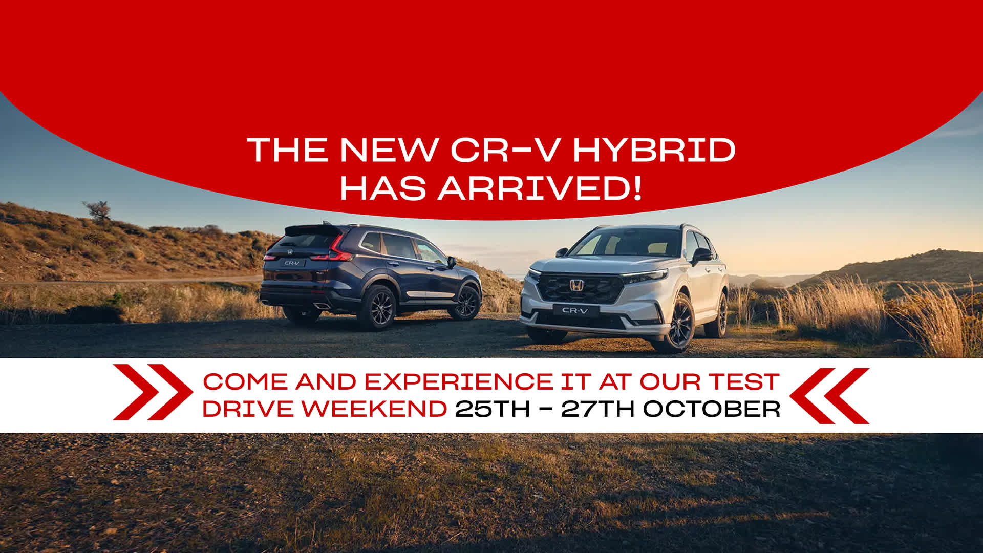 New CR-V Test Drive Weekend