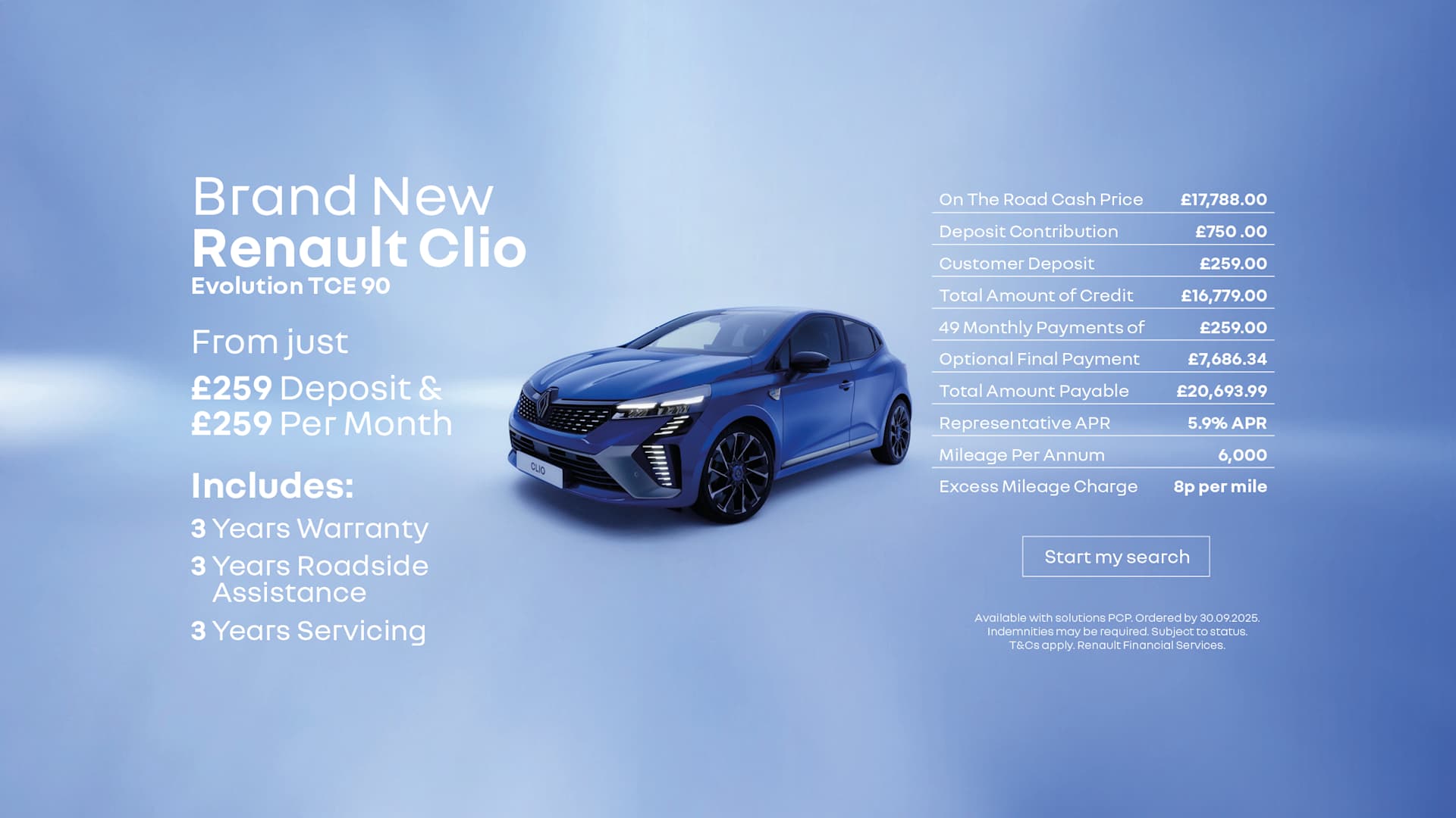 Brand New Renault Clio Evolution TCe 90