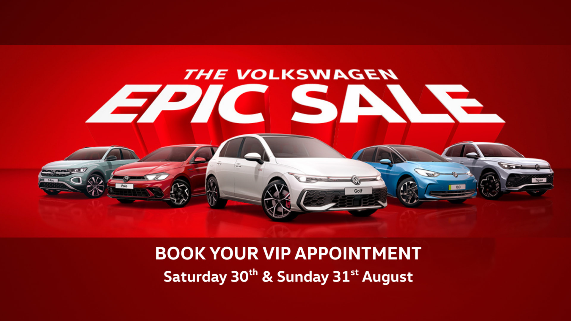 Volkswagen EPIC Sale Event