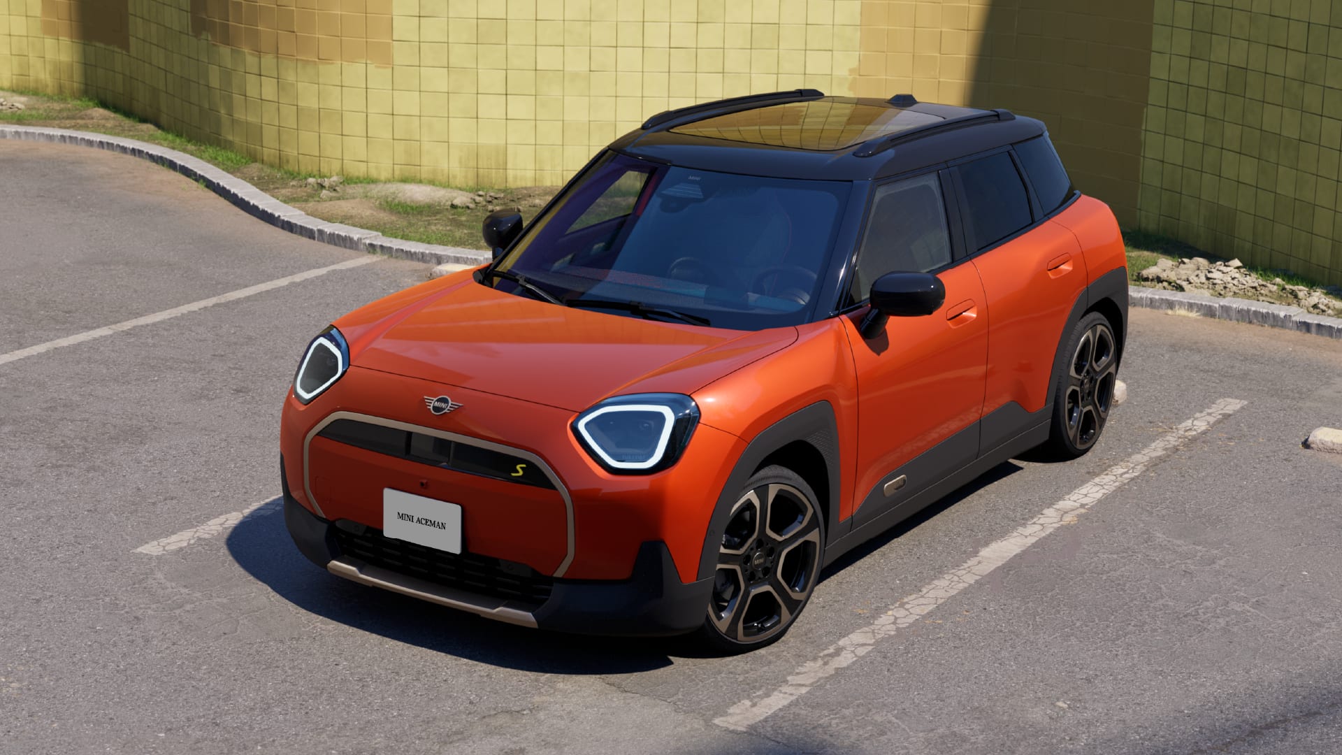 أول سيارة كهربائية بالكامل على الإطلاق. السيارة MINI ACEMAN