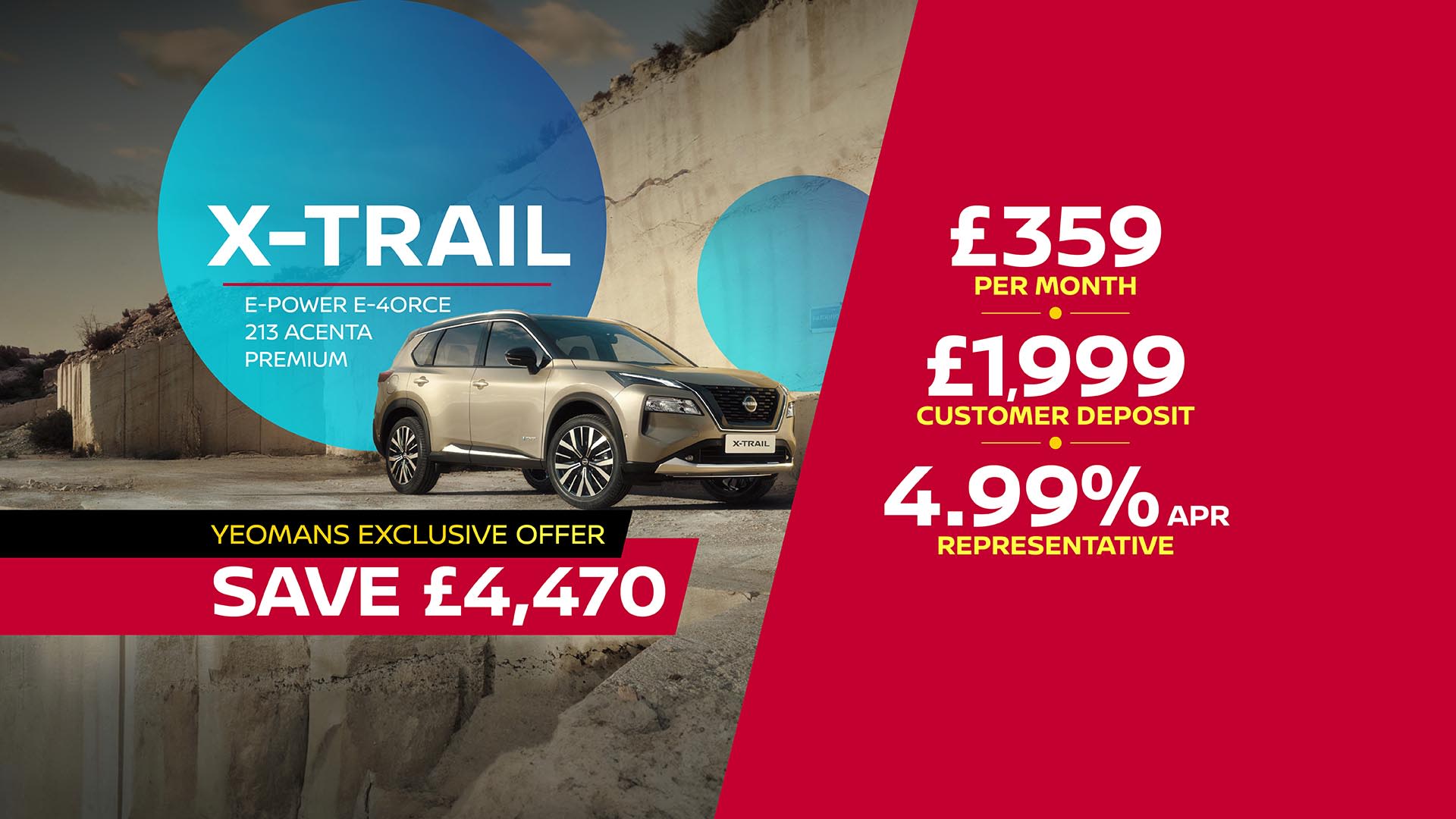 X-Trail Finance Offer