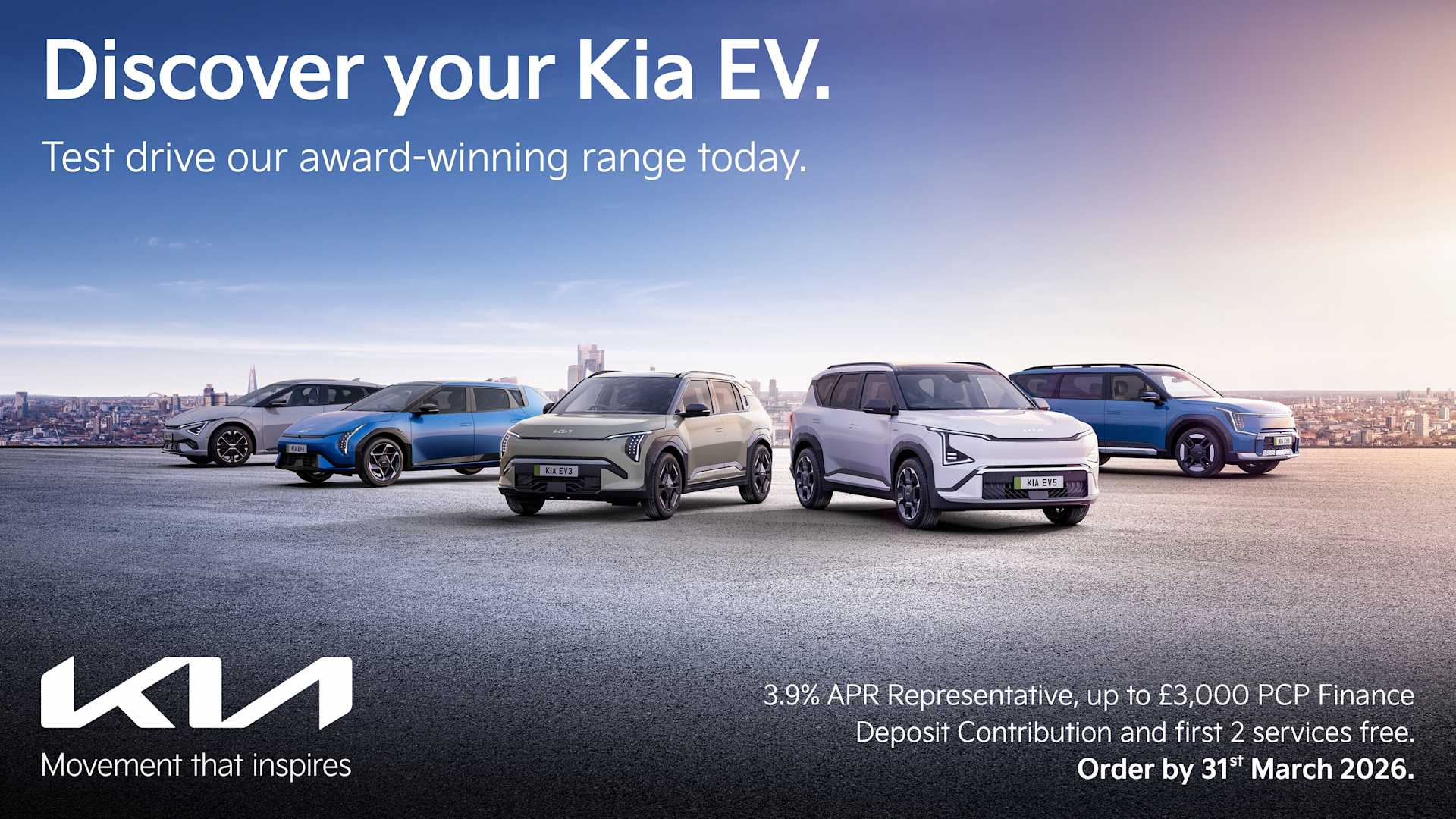 Discover your Kia EV.