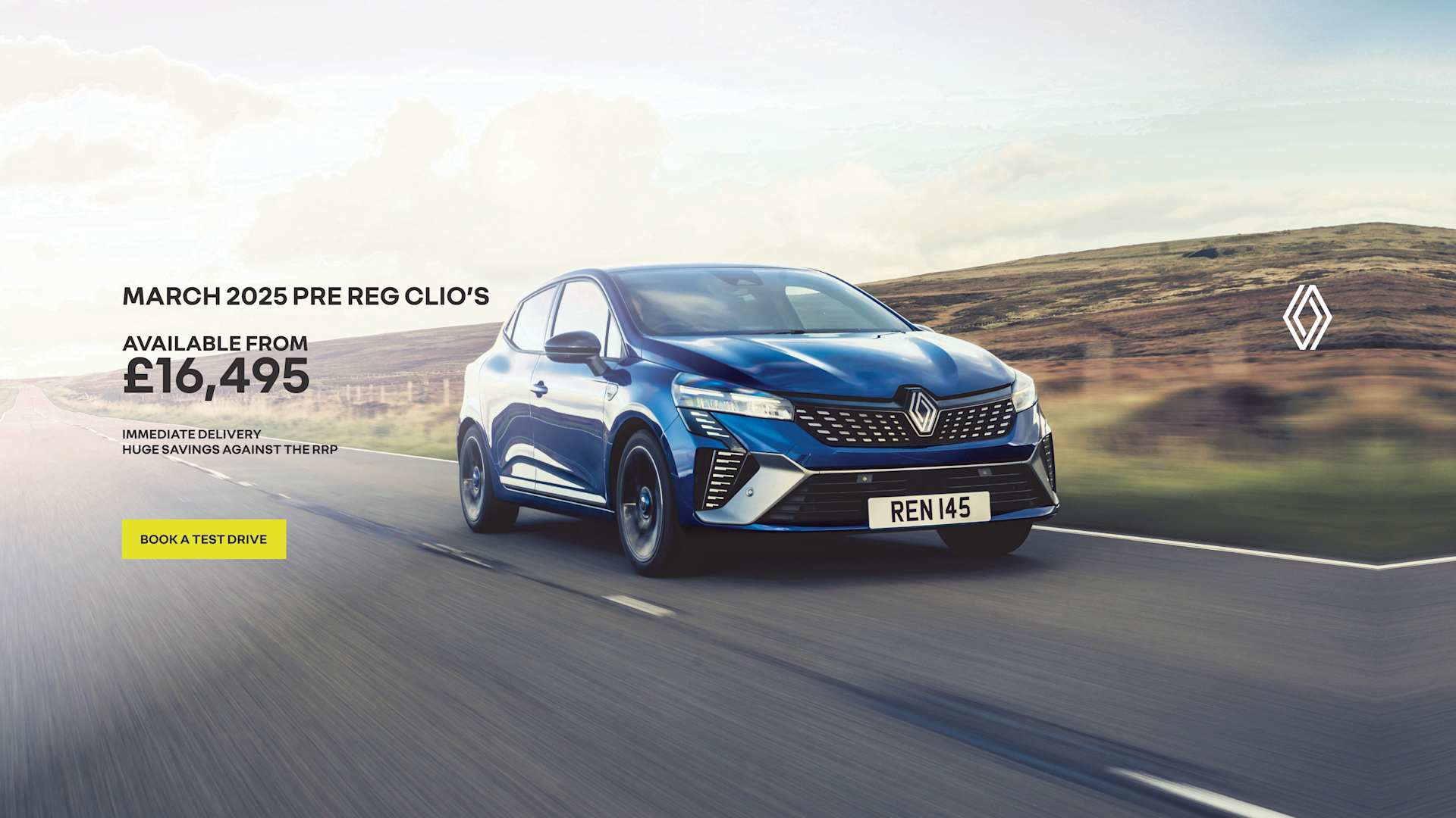 March 25 pre reg clio