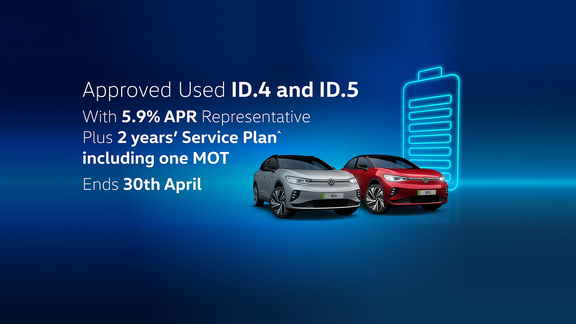 Approved Used Volkswagen ID.4 &amp; ID.5 Offers