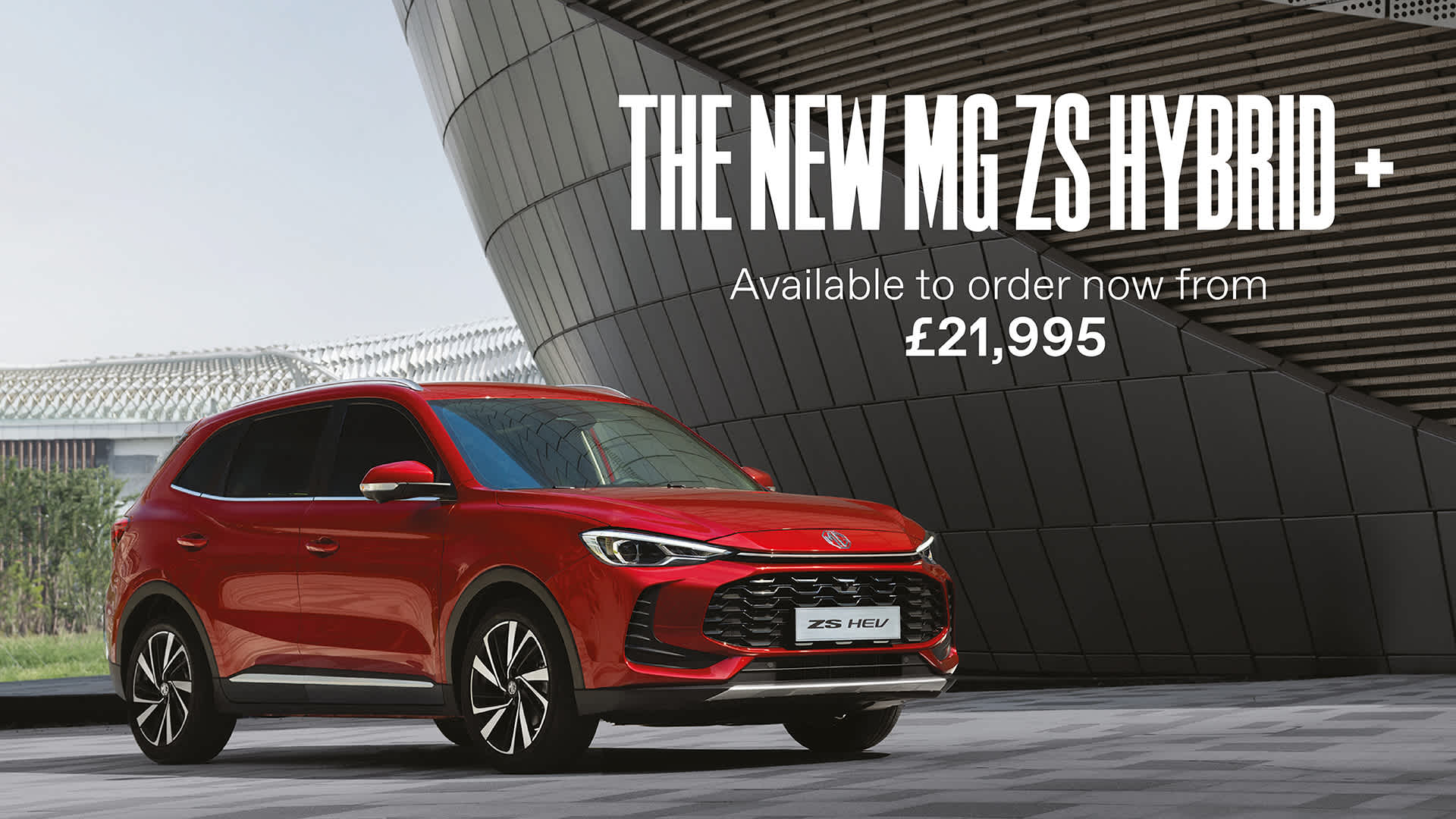 New MG ZS - available to order