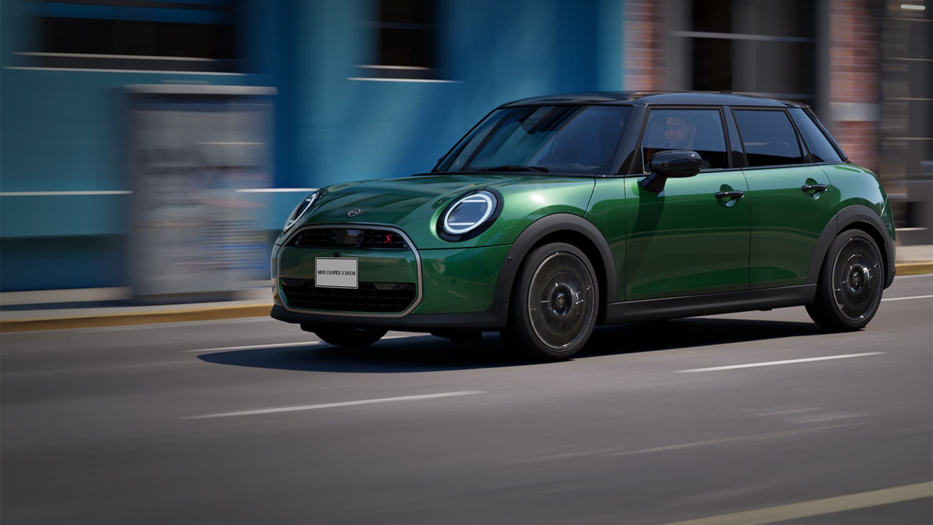 THE MINI COOPER 5-DOOR.