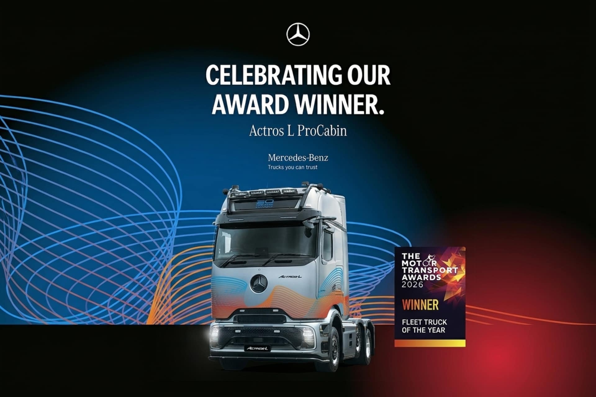 Mercedes-Benz Actros Wins Fleet Truck Of The Year 2026