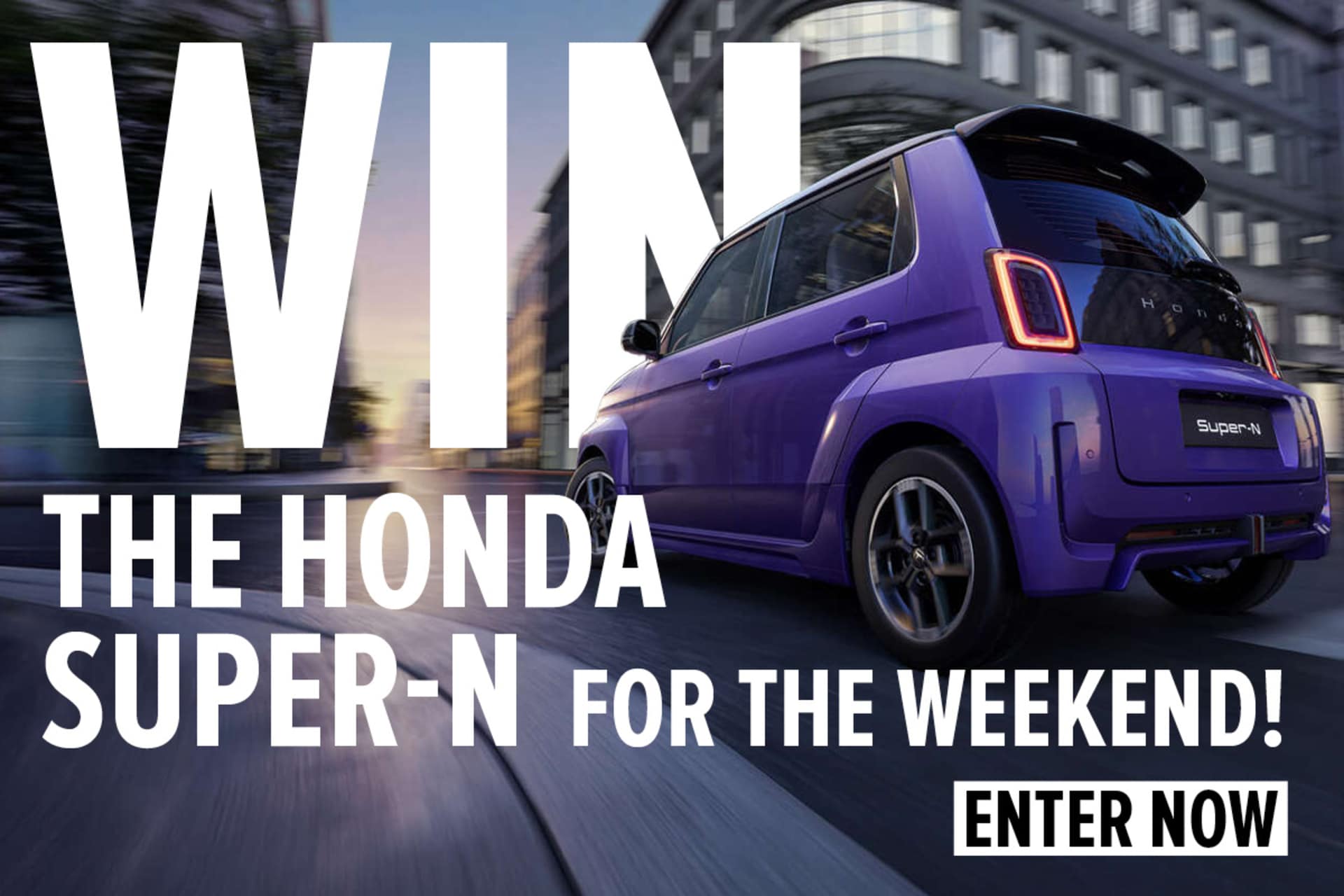 Win a Honda Super-N for the Weekend