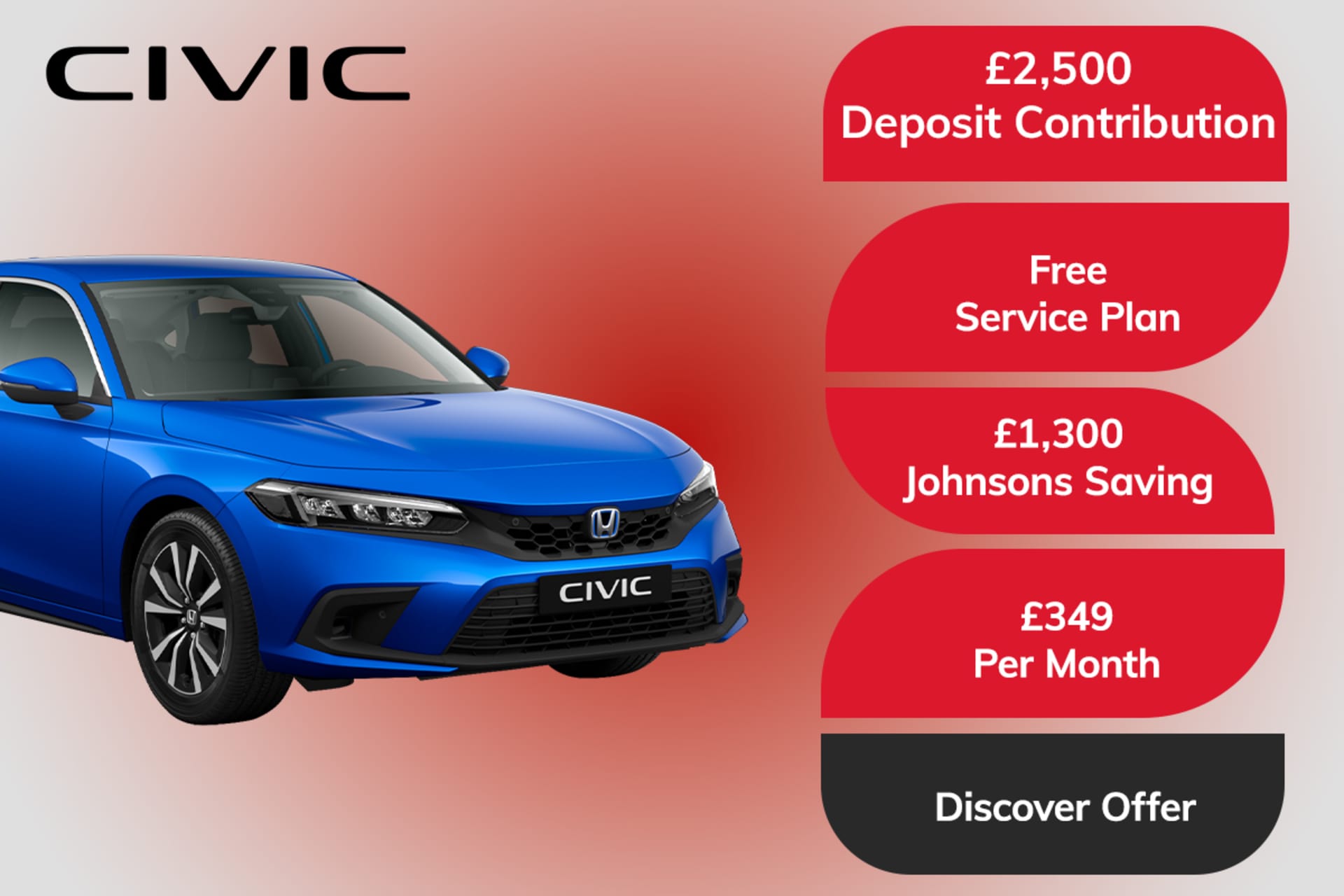 Explore the All-New Civic e:HEV Offer