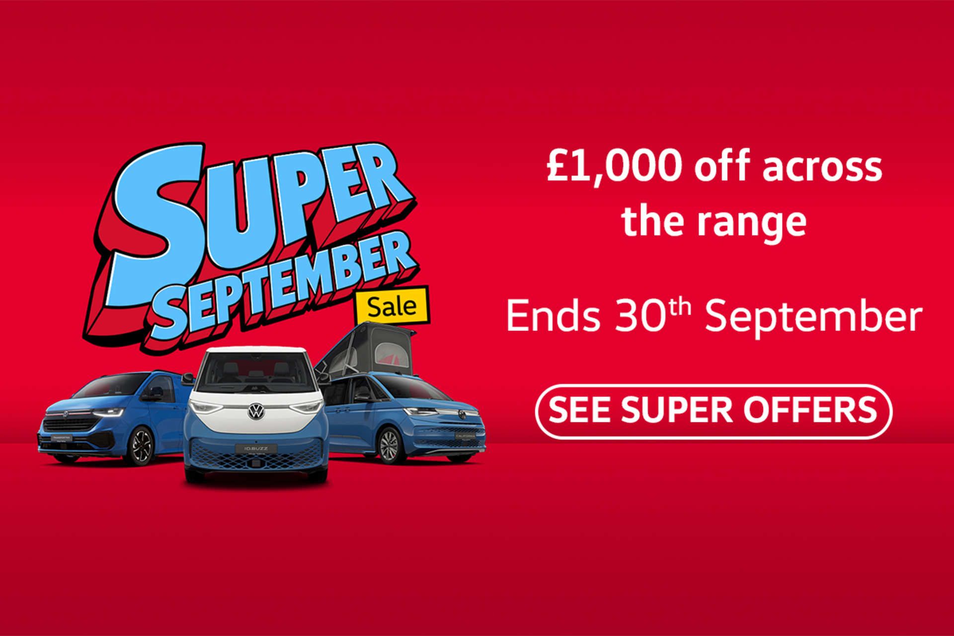 Super September Sale Web banner 