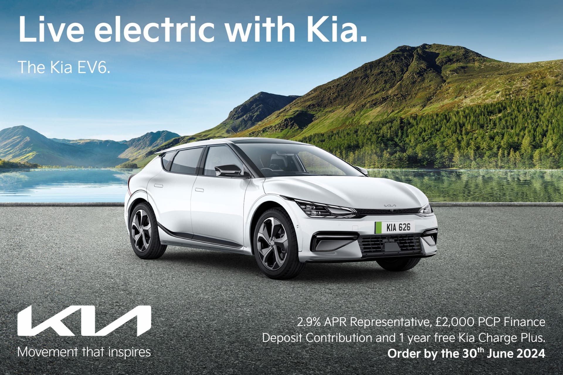 Live Electric with Kia (EV6)