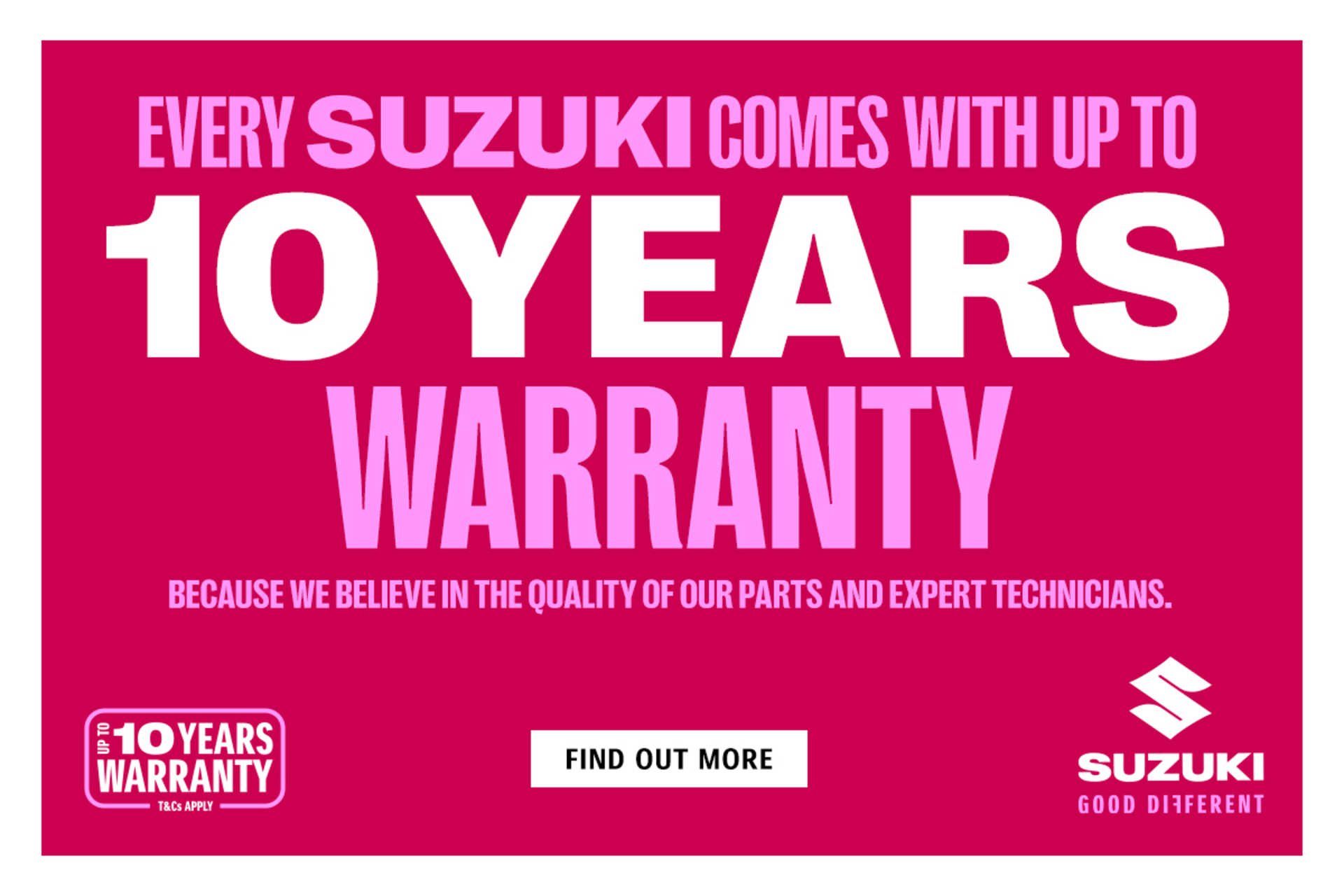 10 Year Warranty