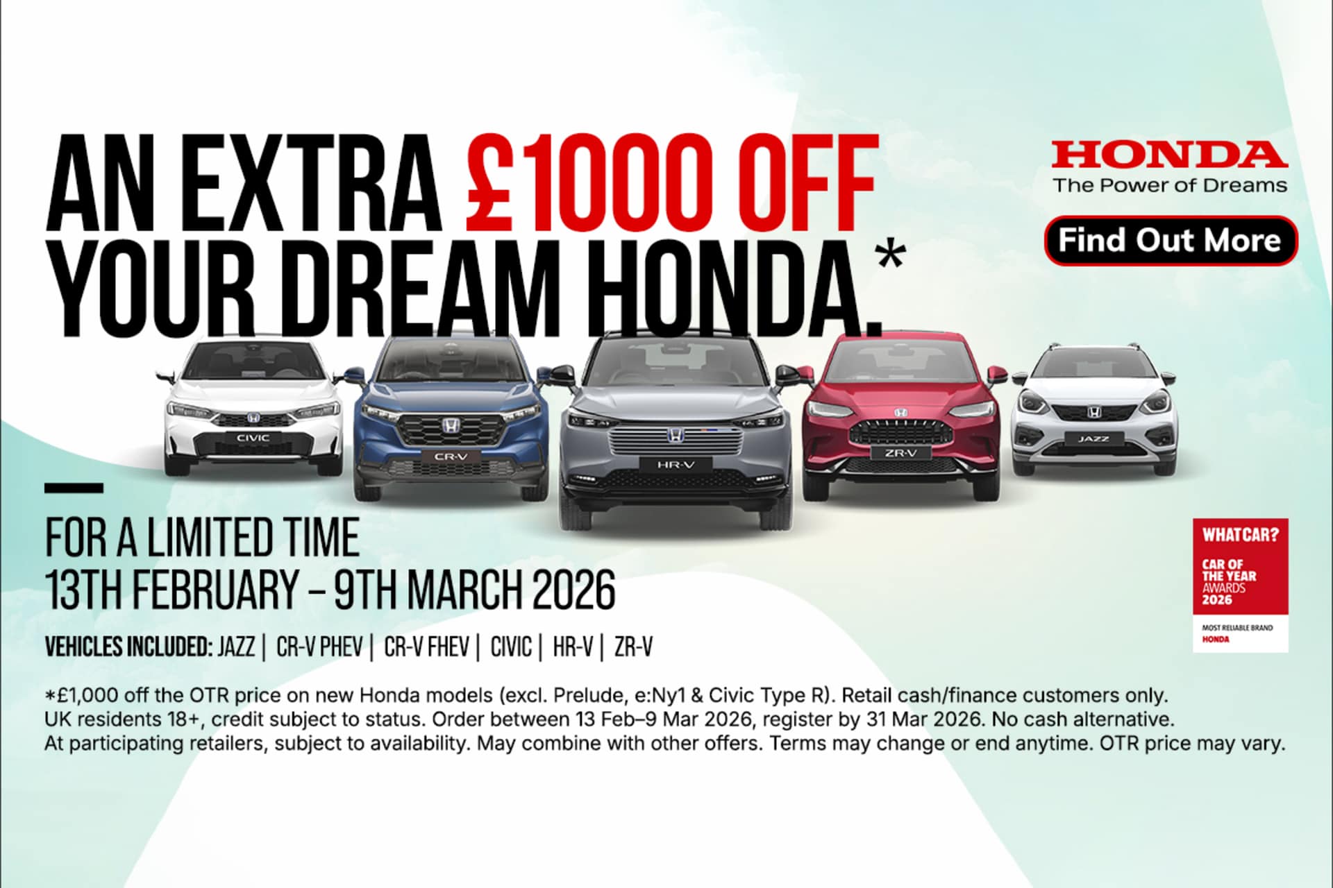 Your Dream Honda Event 