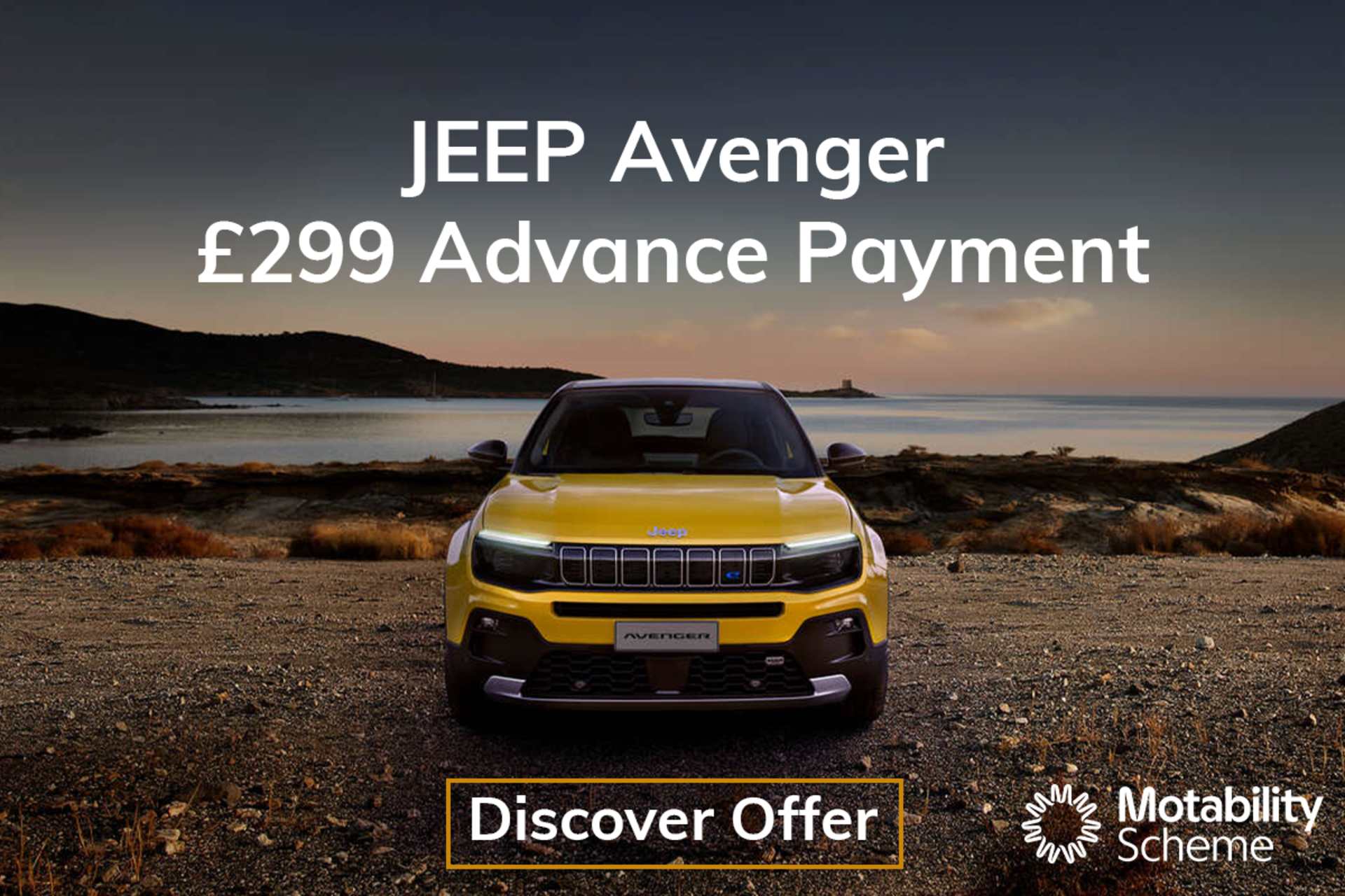 Jeep Avenger Motab Offer 