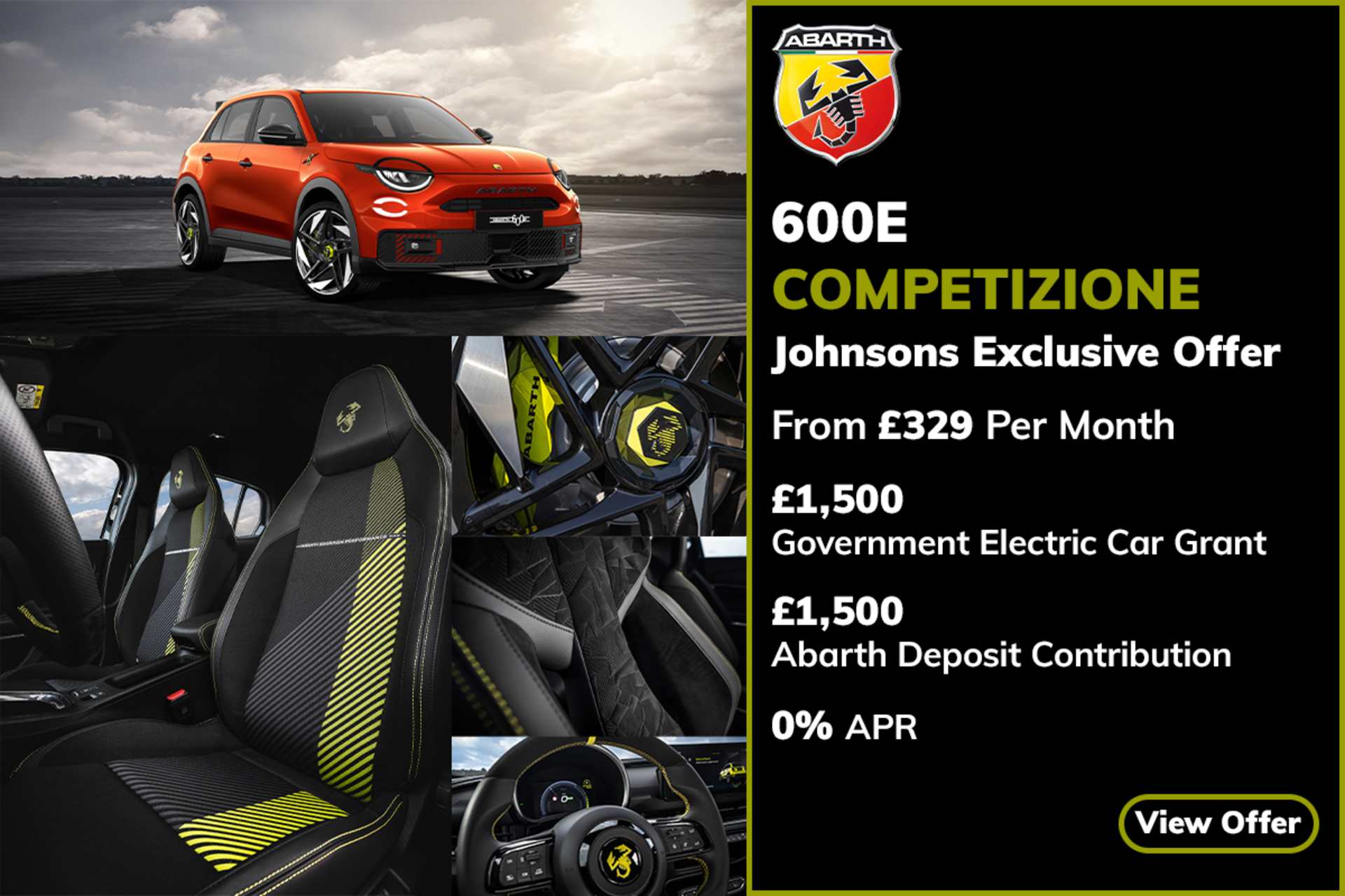 Abarth 600e Compotezione
