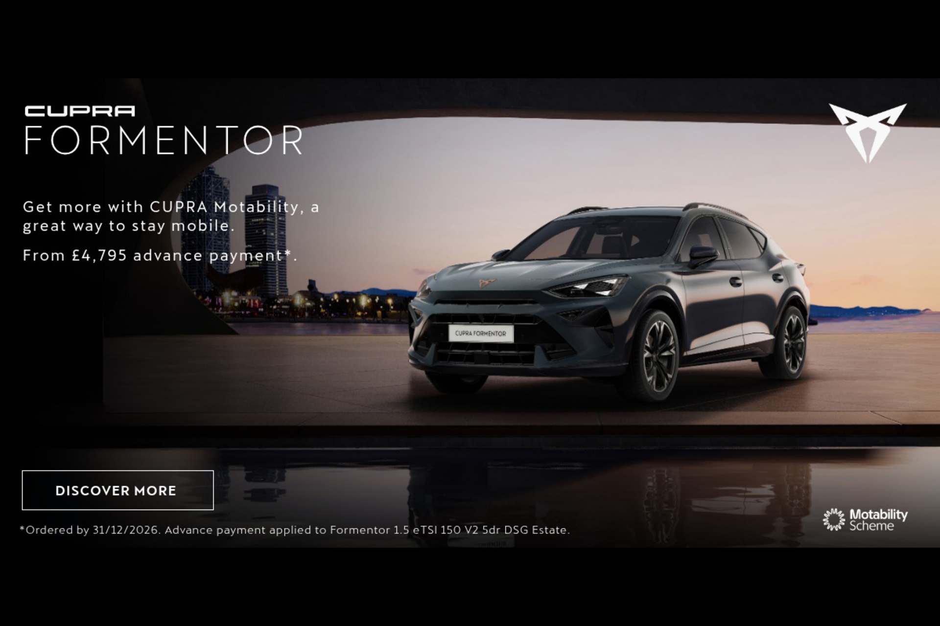 CUPRA Formentor Motab Q4
