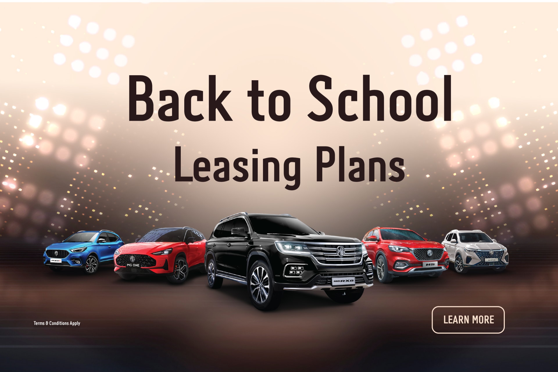 Back To School Leasing Offer With MG