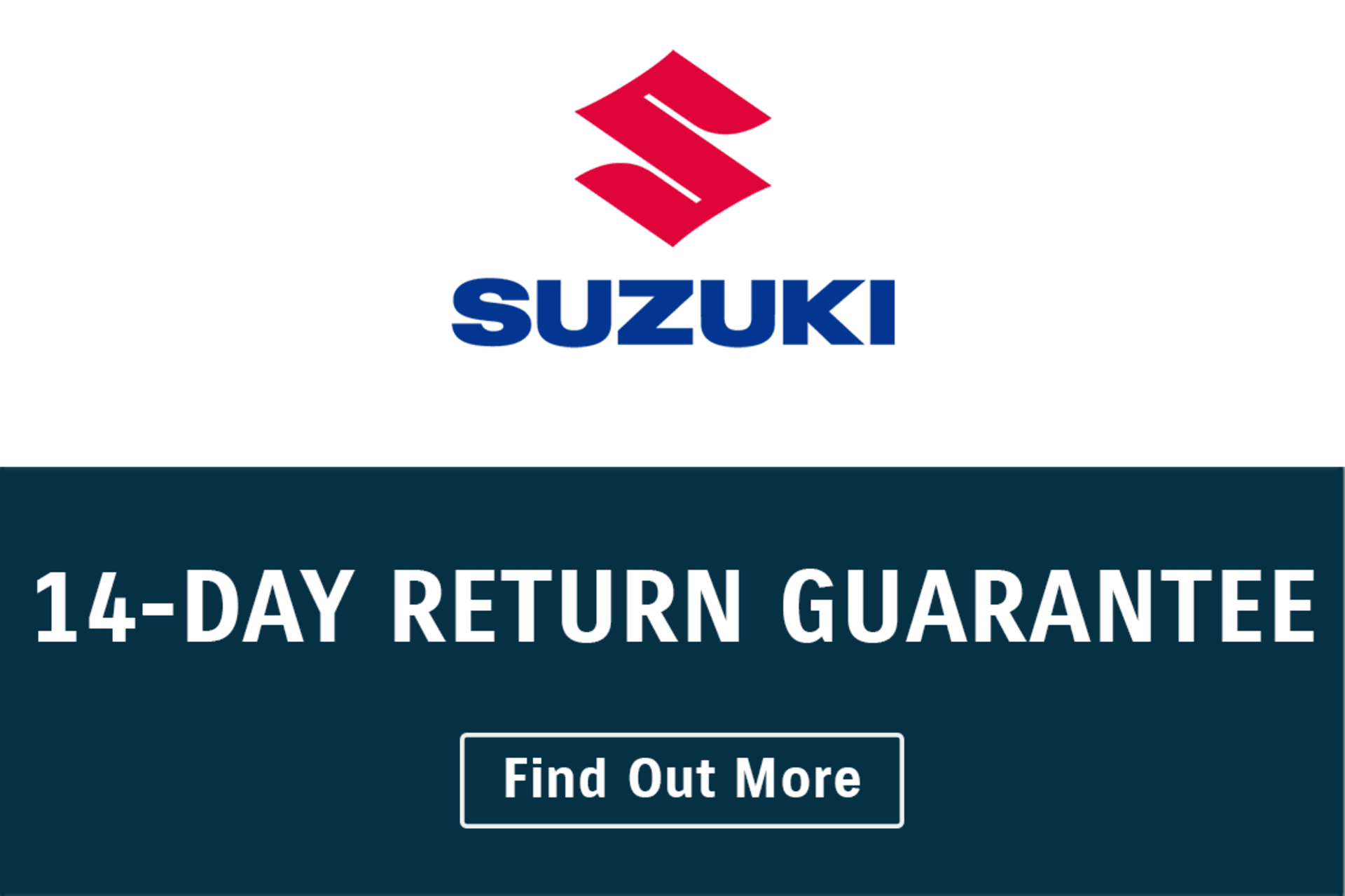 Enhanced 14 day return guarantee 