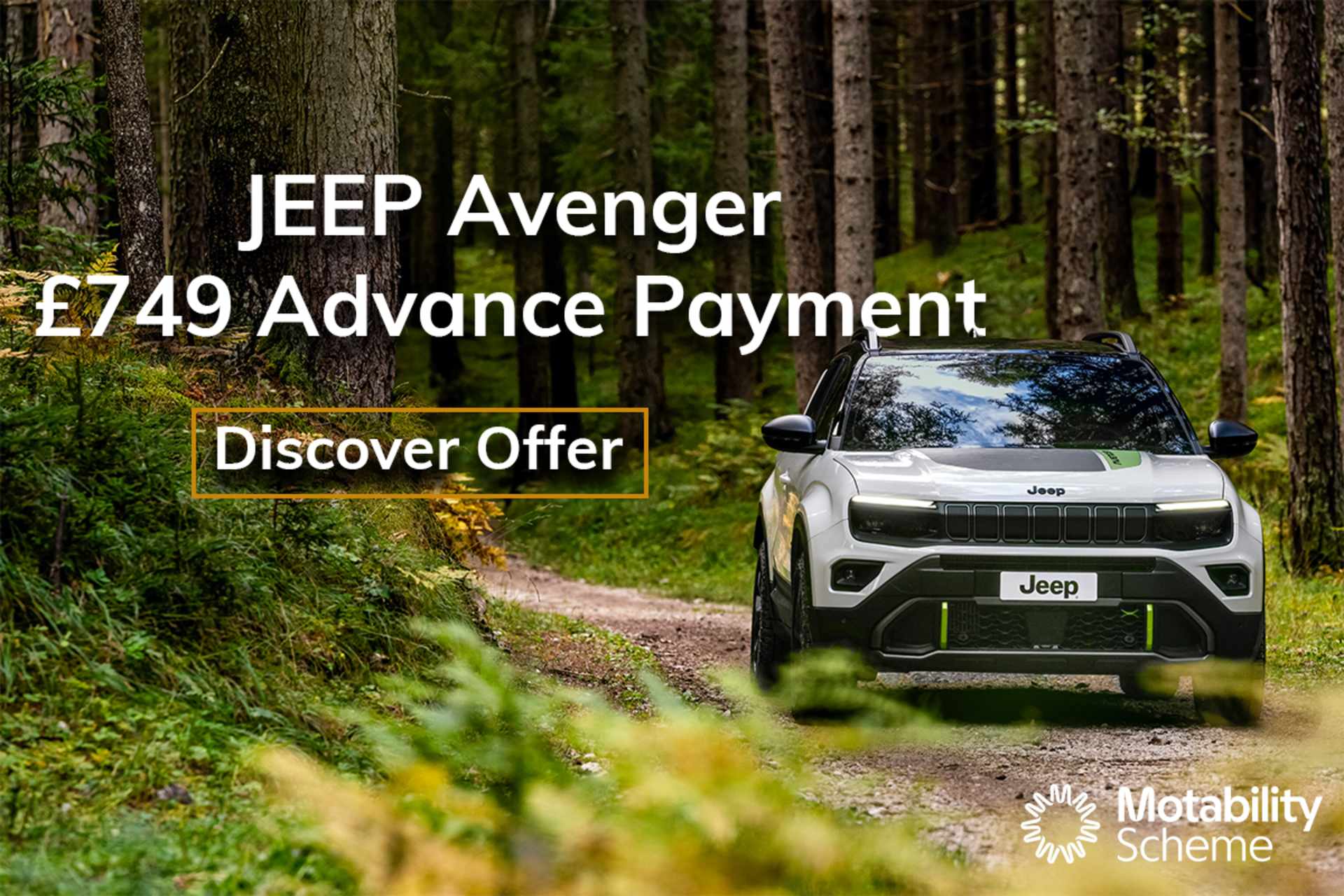 Jeep Avenger Motab Offer 