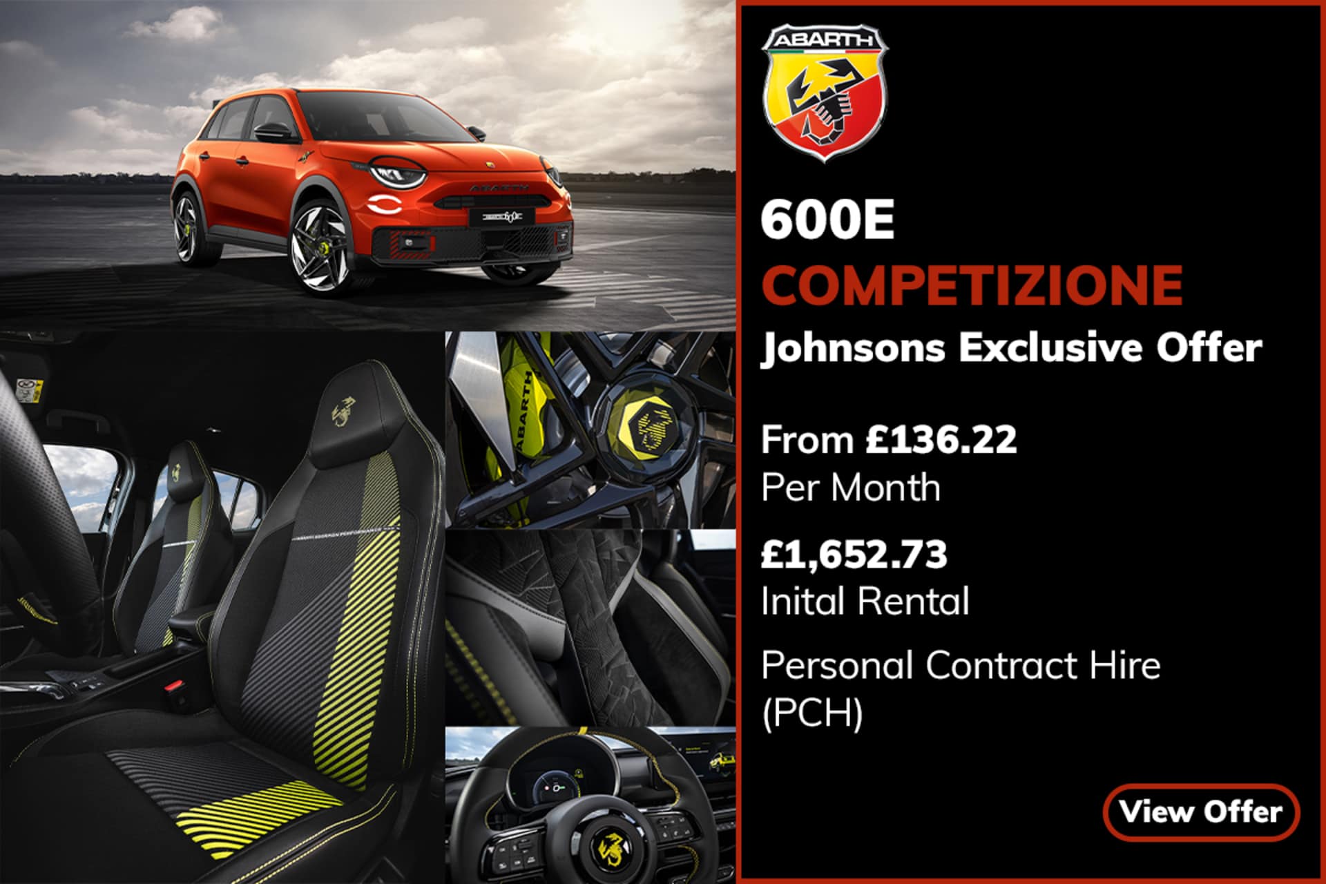 Abarth 600e Competizione PCH