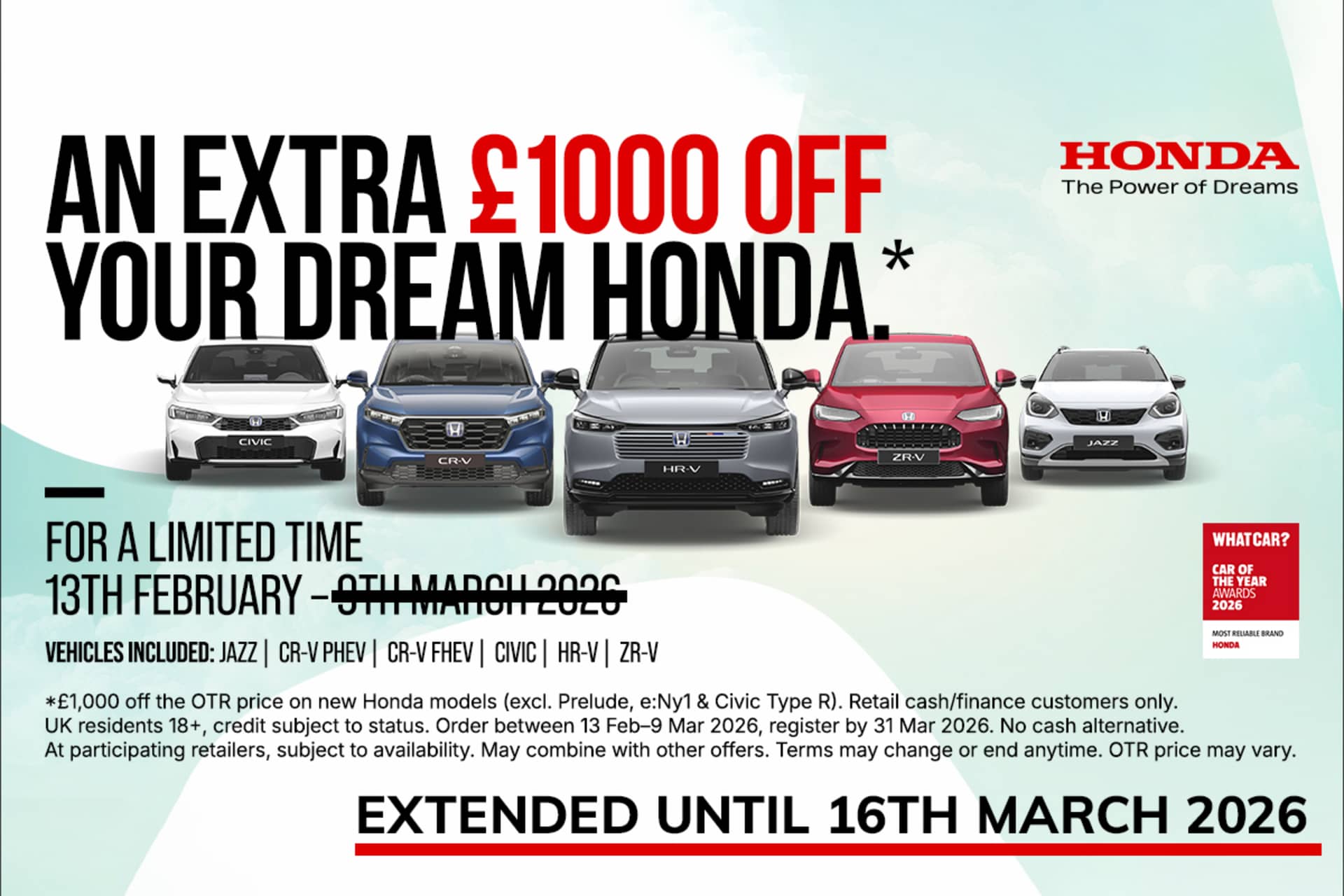 Your Dream Honda Event 
