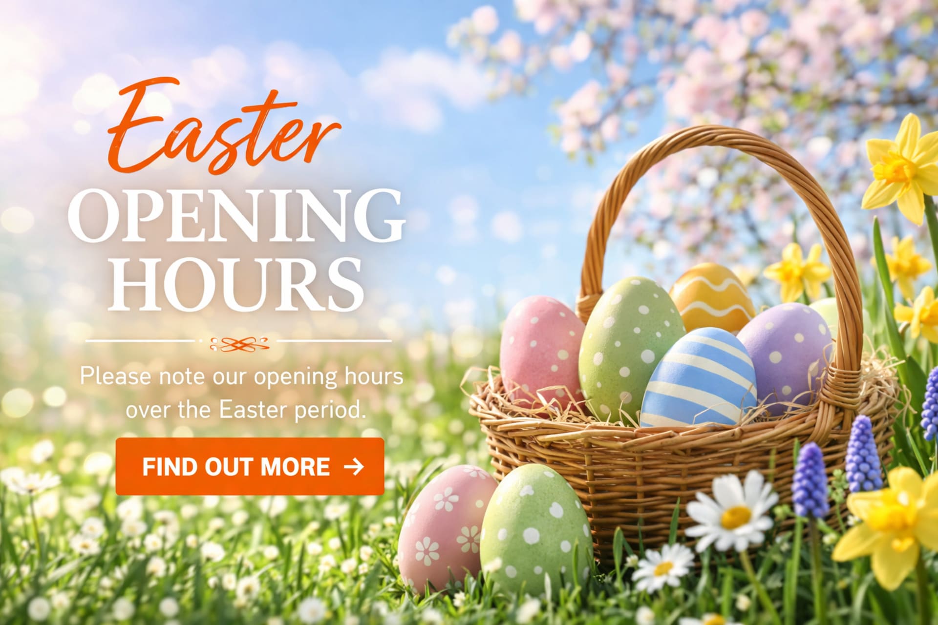 Easter Opening Hours 